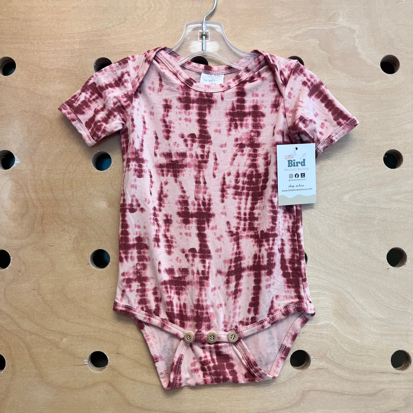 Pink Tie Dye Modal Bodysuit