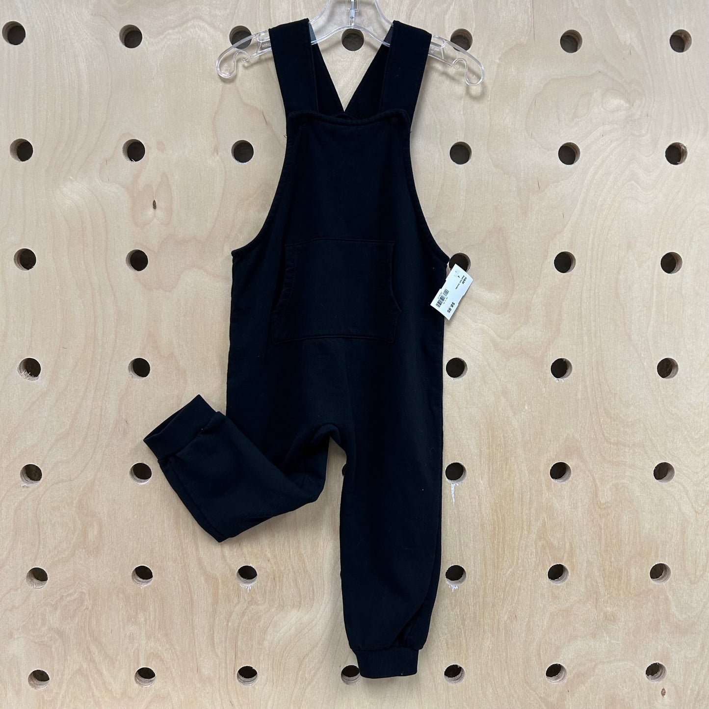 Black Soft Overalls