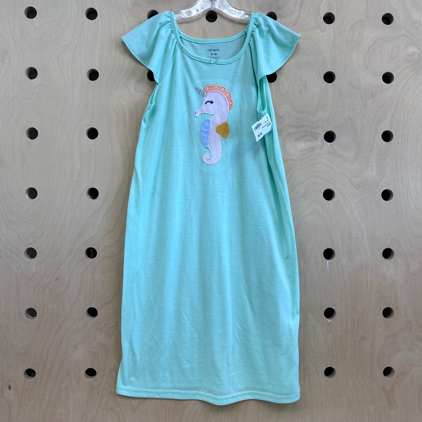 Green Seahorse Nightgown