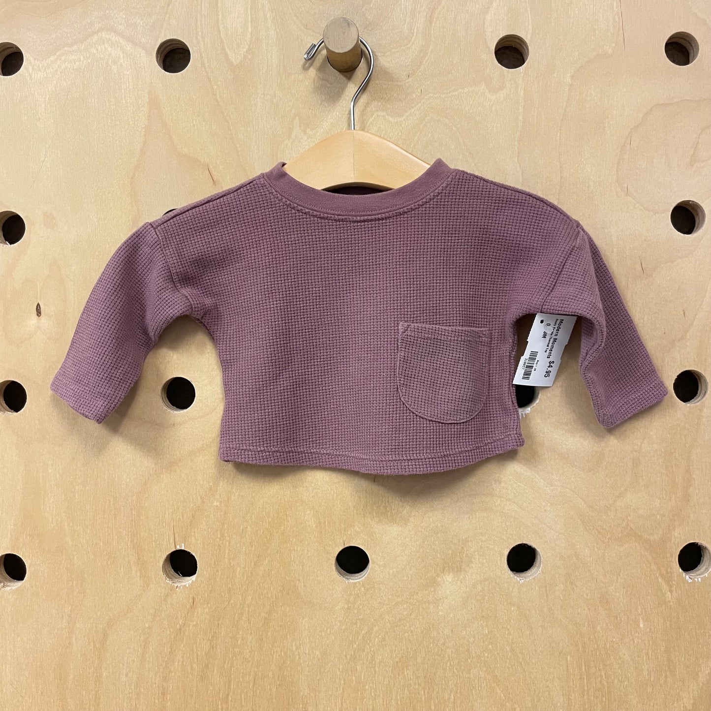 Dusty Purple Thermal Top