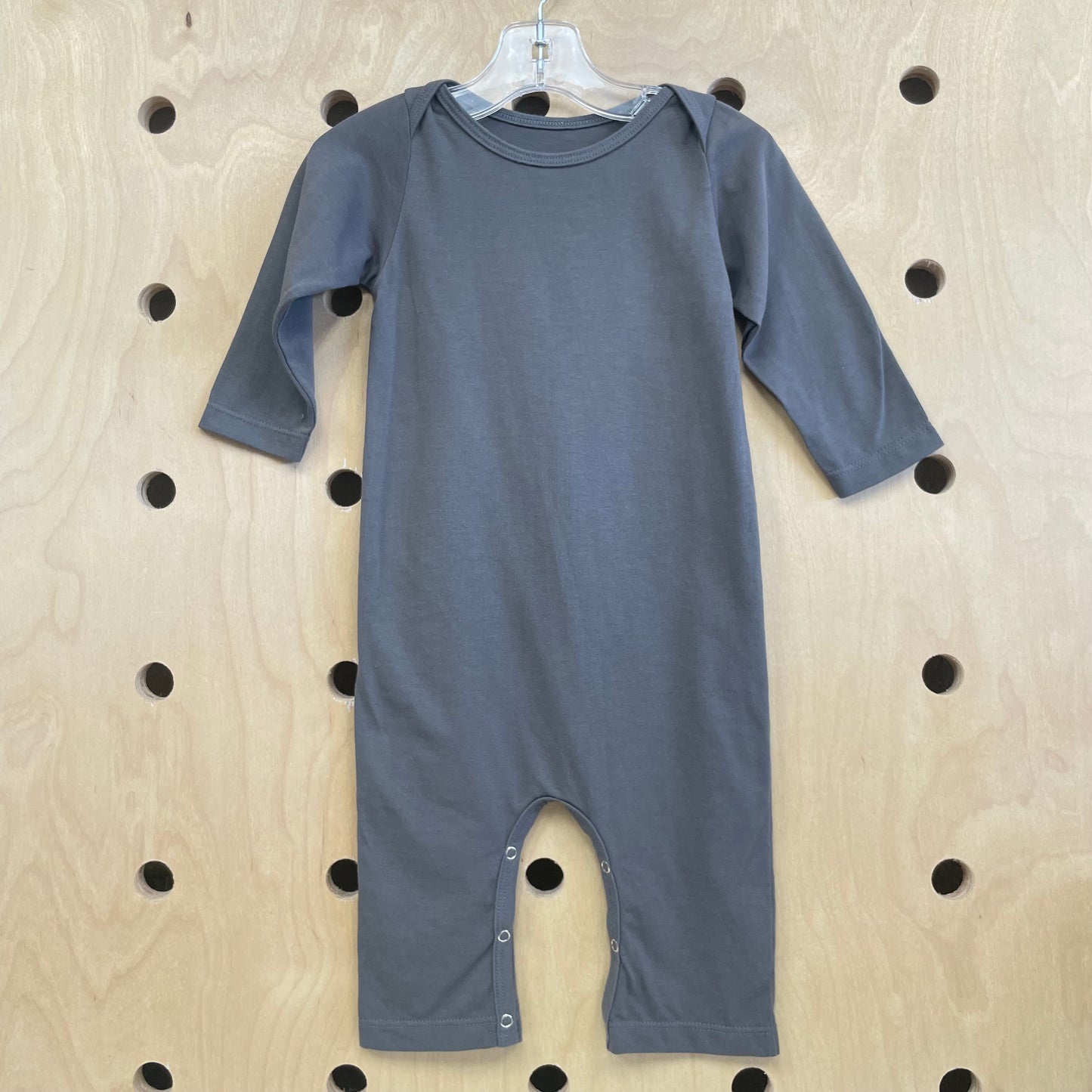 Grey Organic Romper