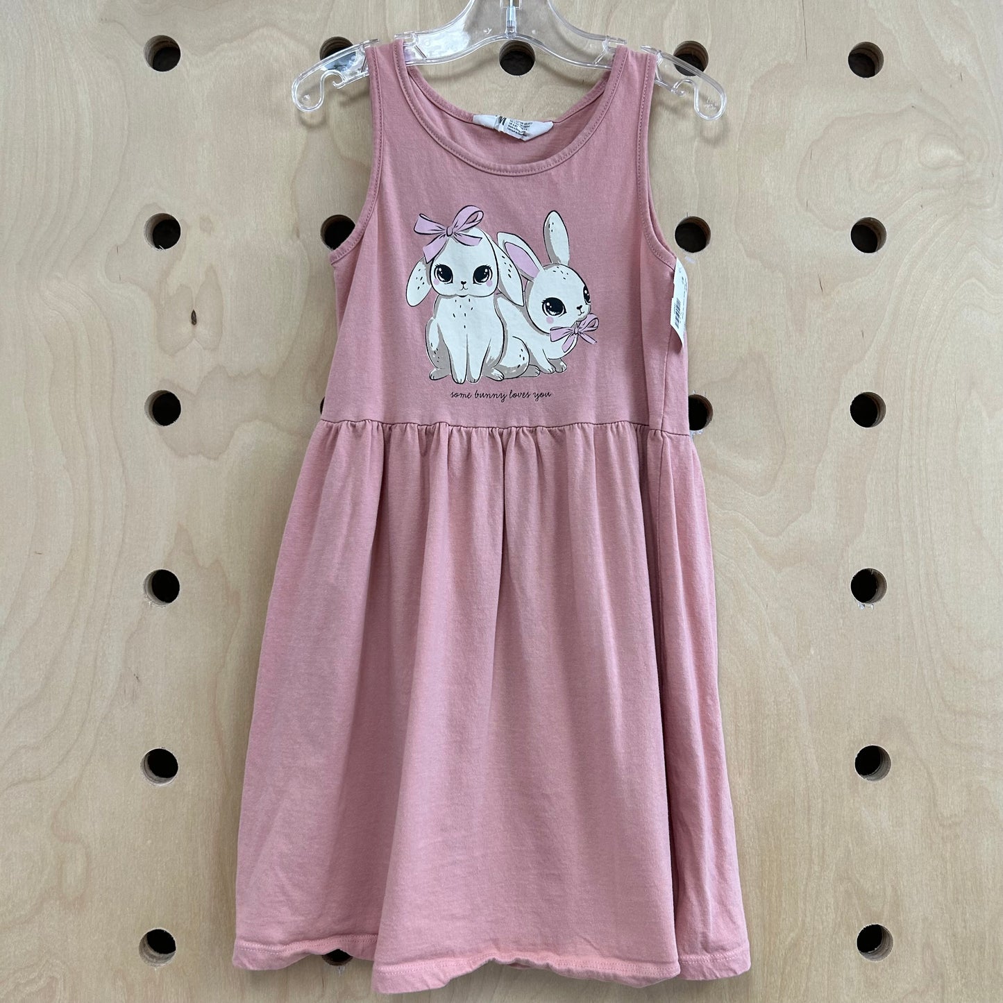 Pink Some Bunny Loves You Dress