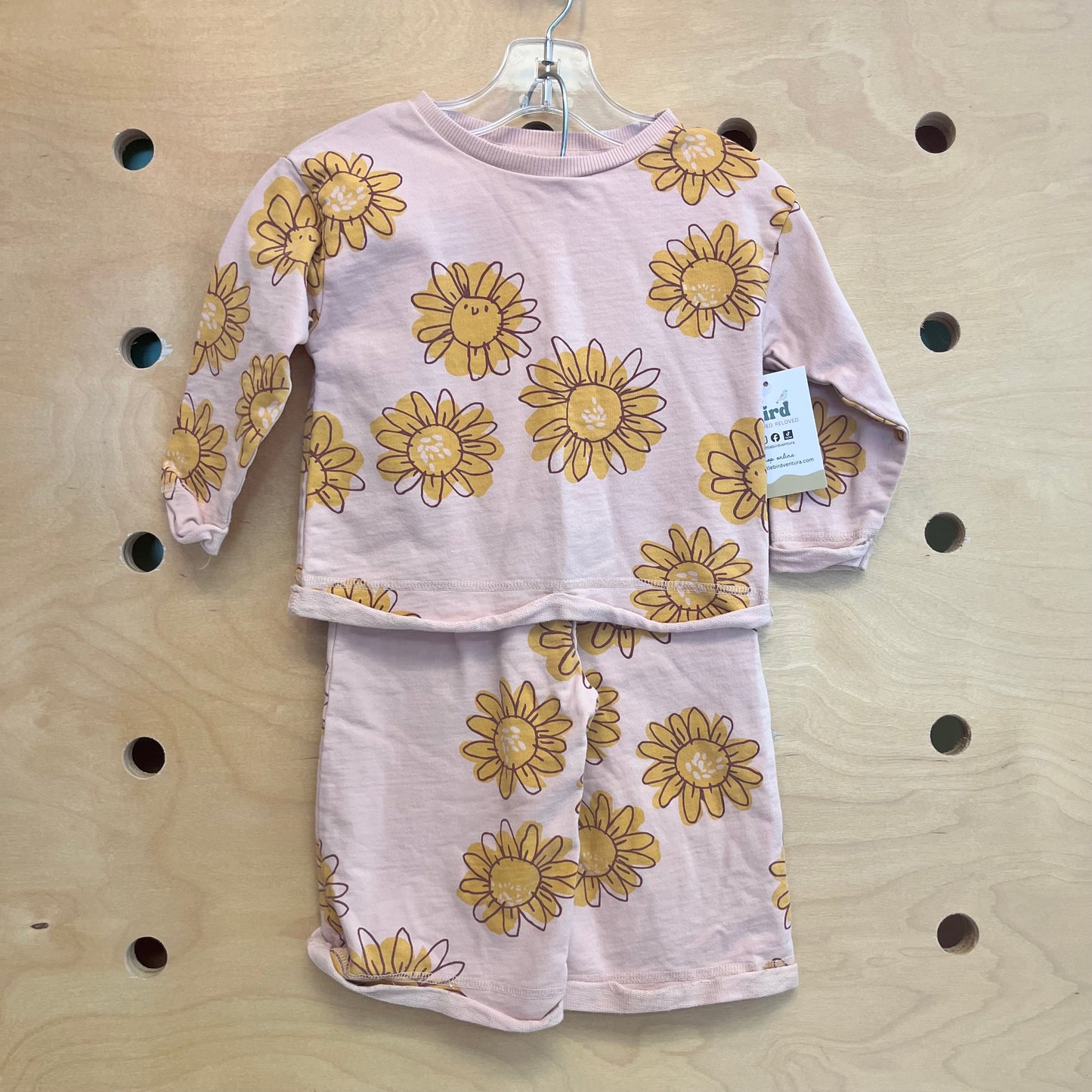 Pink Happy Flowers Outfit