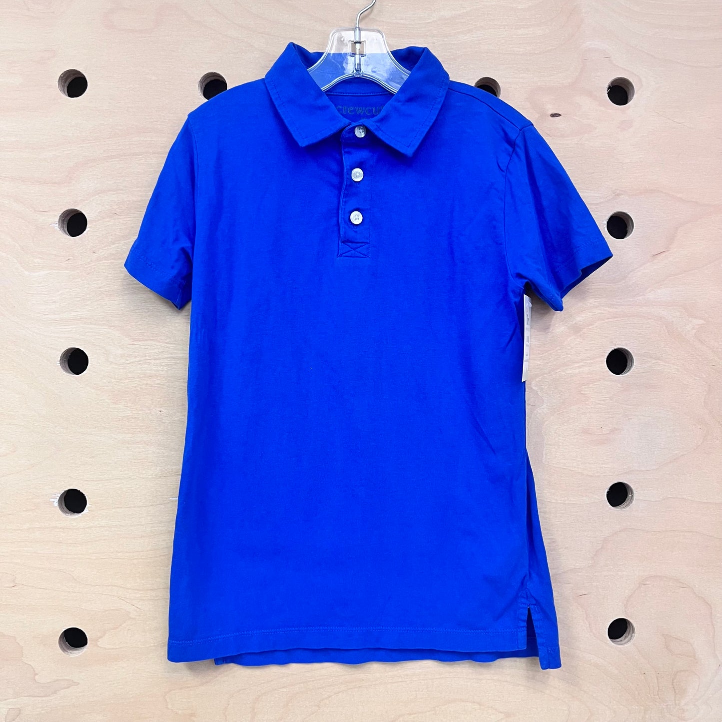 Blue Henley Cotton Tee