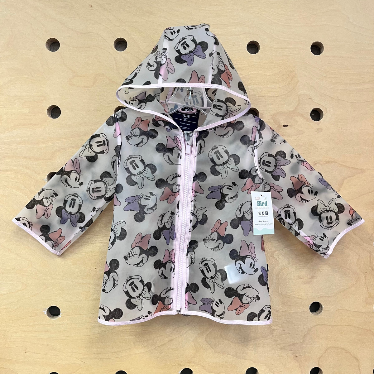 Clear Minnies Rain Jacket