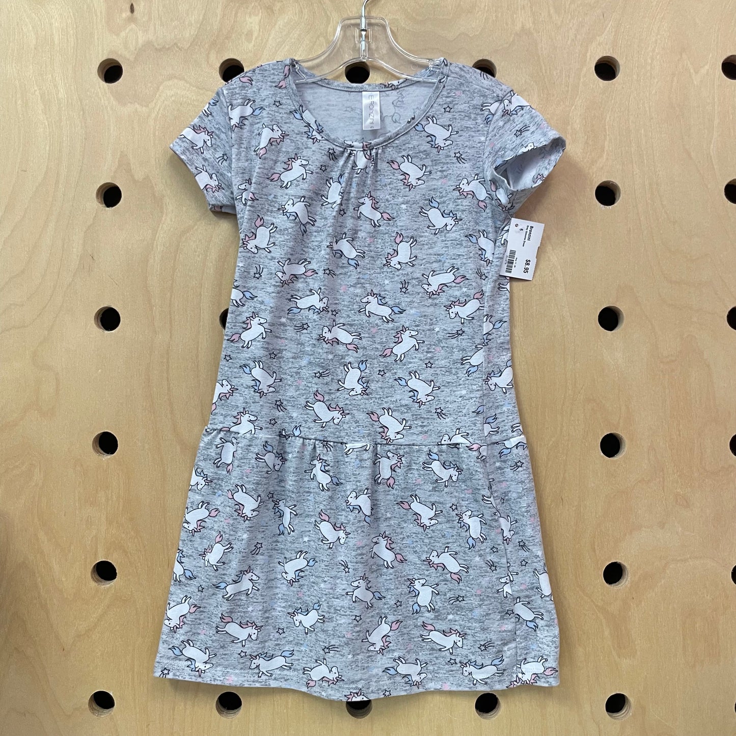 Grey Unicorns Dress