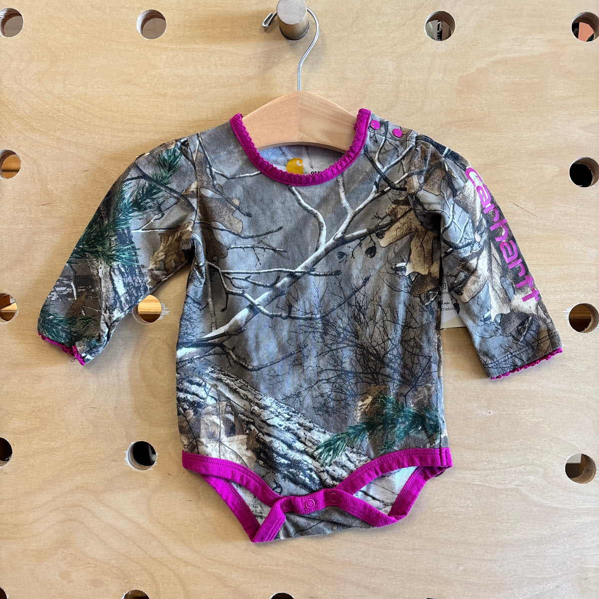 Camo/Purple Bodysuit