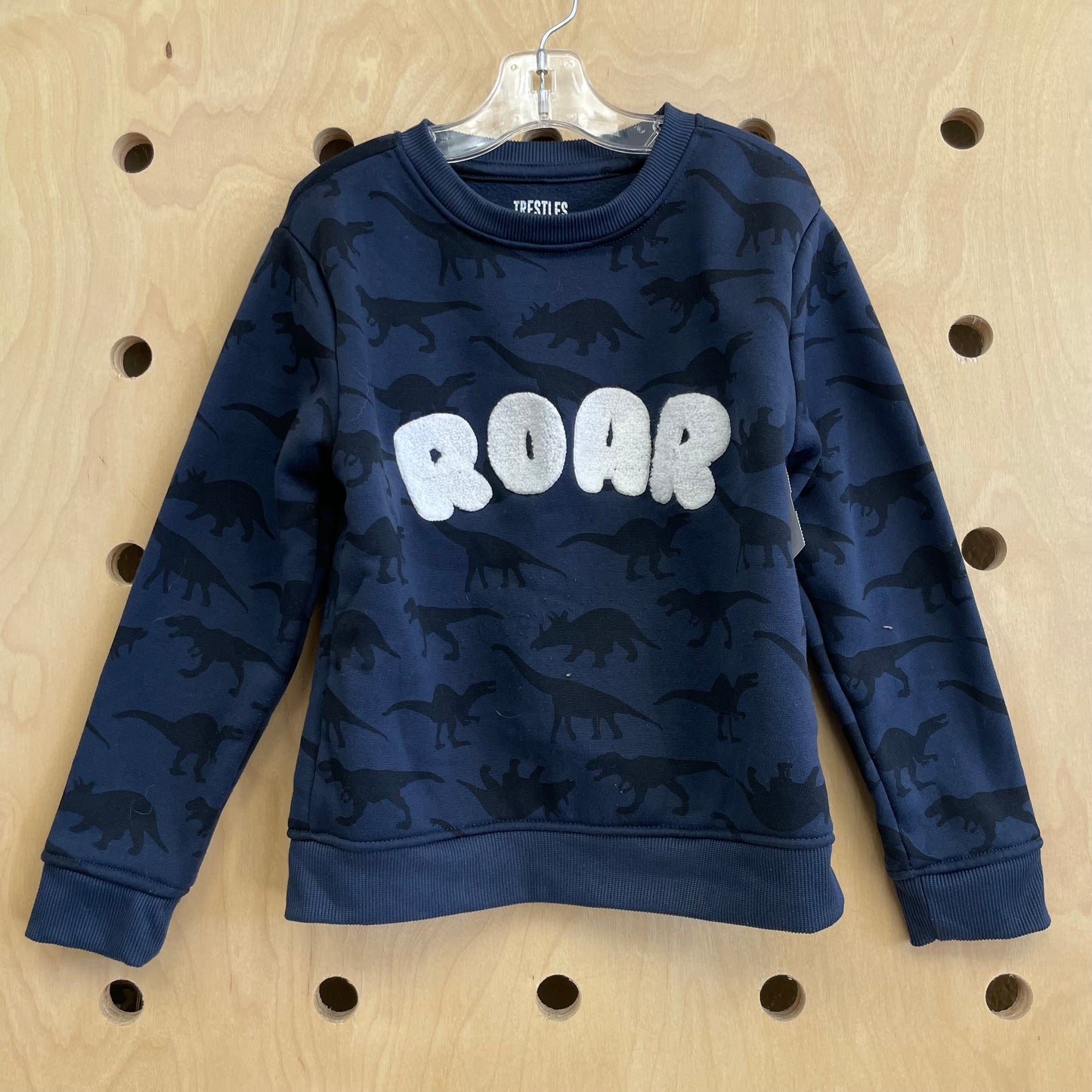 Blue Roar Dino Crewneck