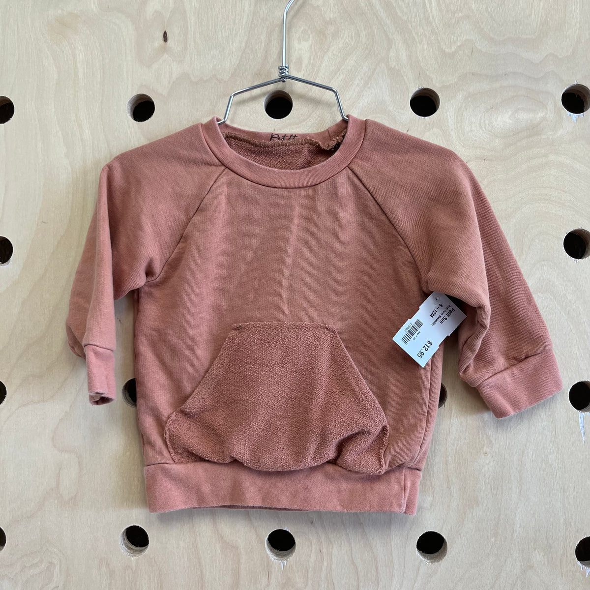 Rust Terry Sweatshirt
