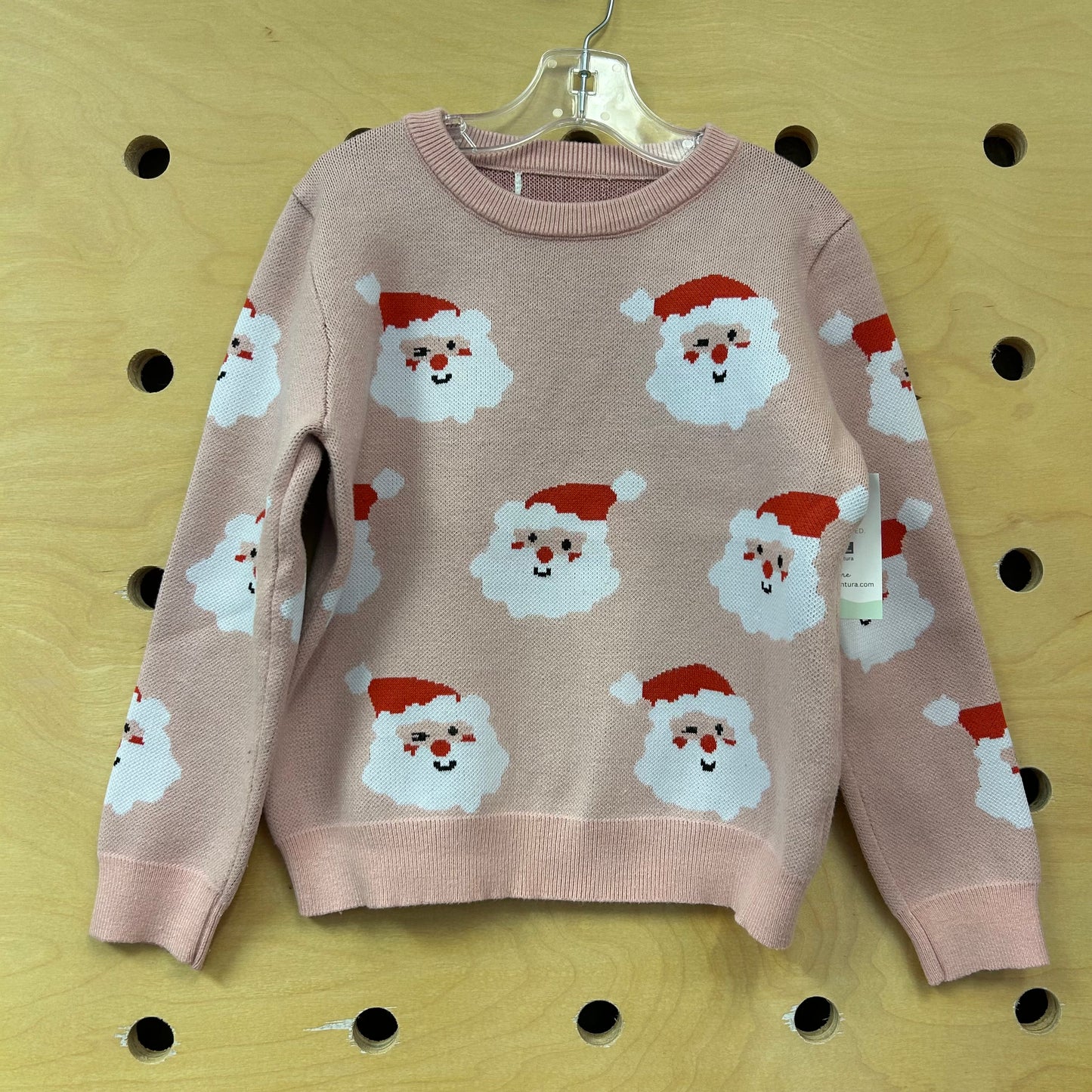 Pink Santa Sweater