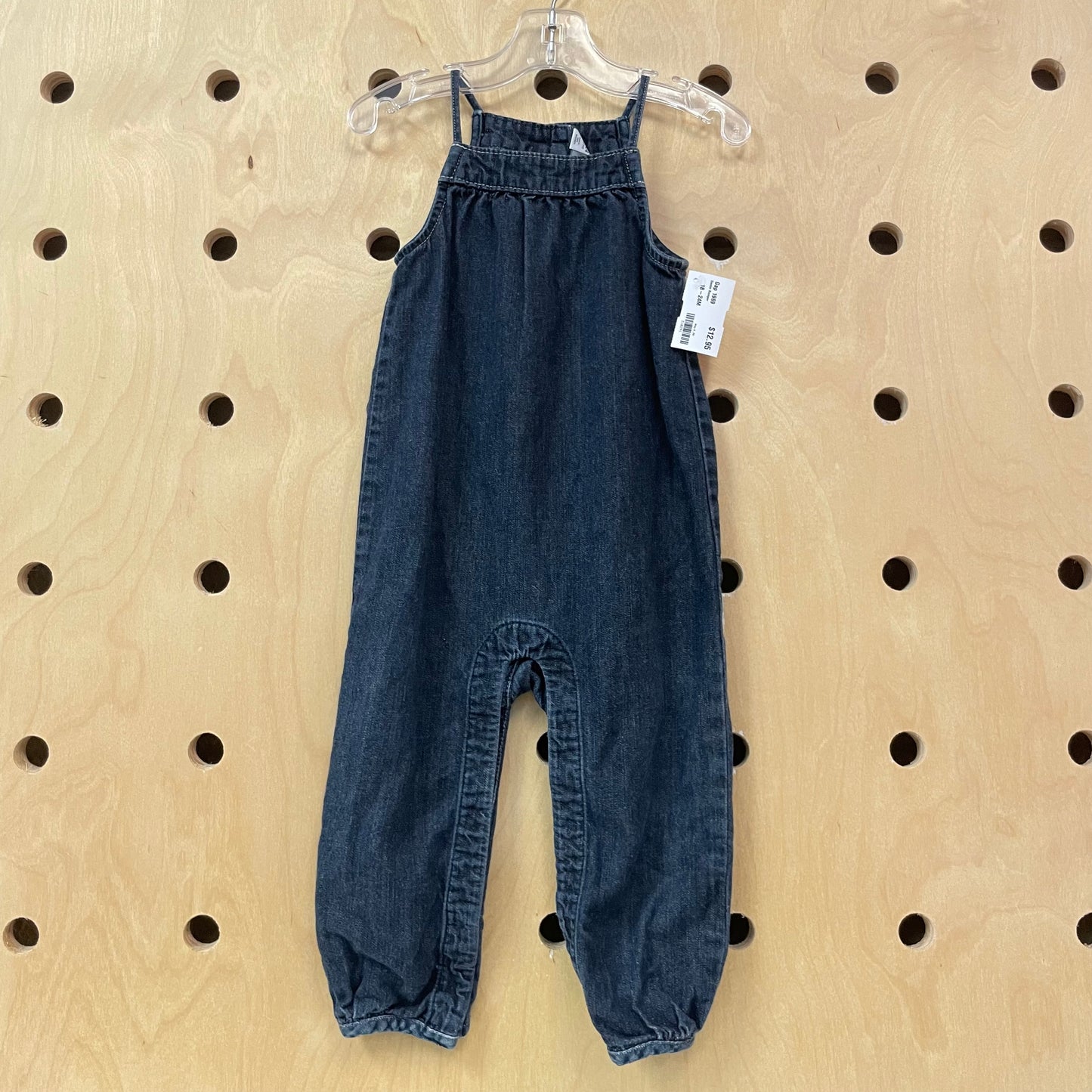 Denim Romper