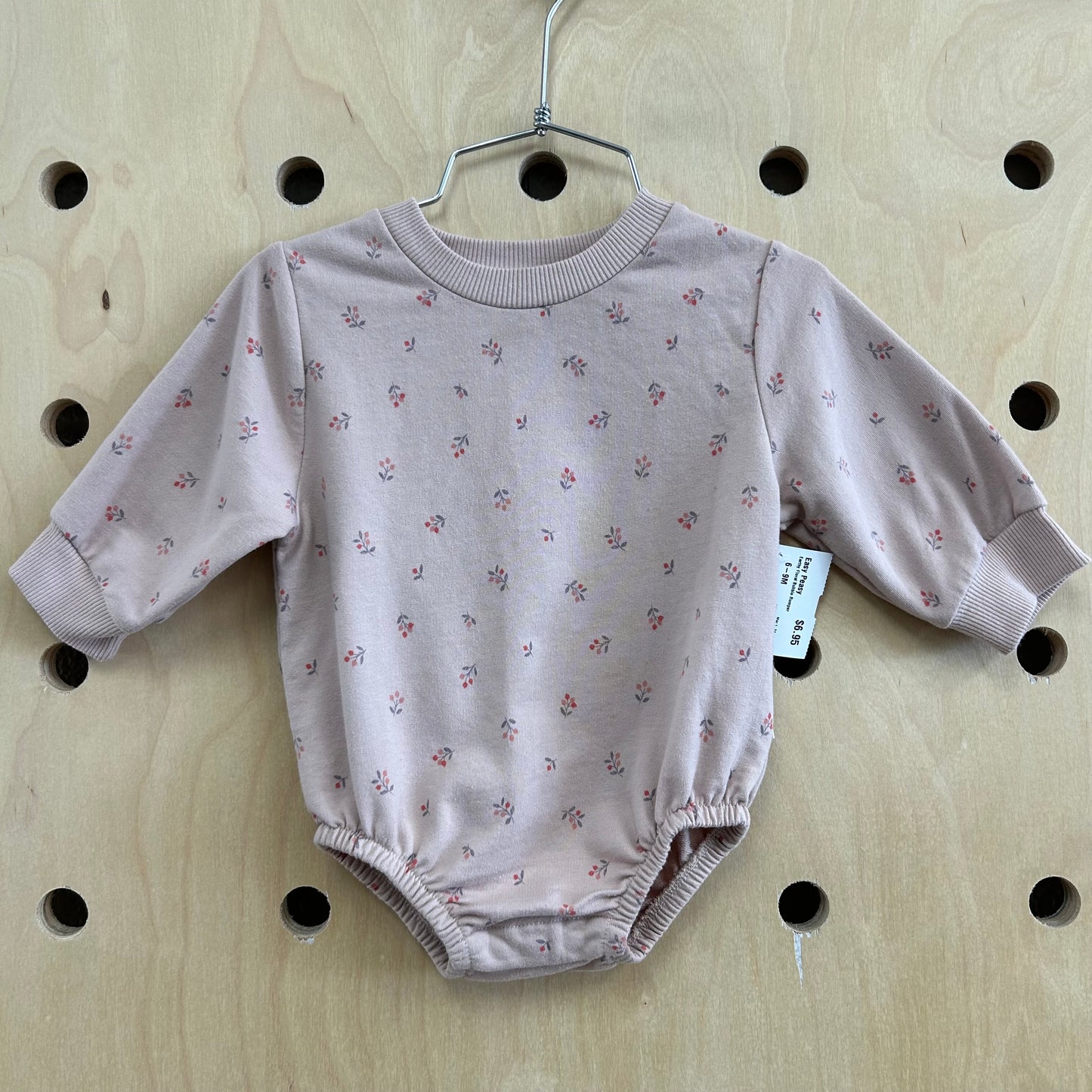 Earthy Floral Bubble Romper