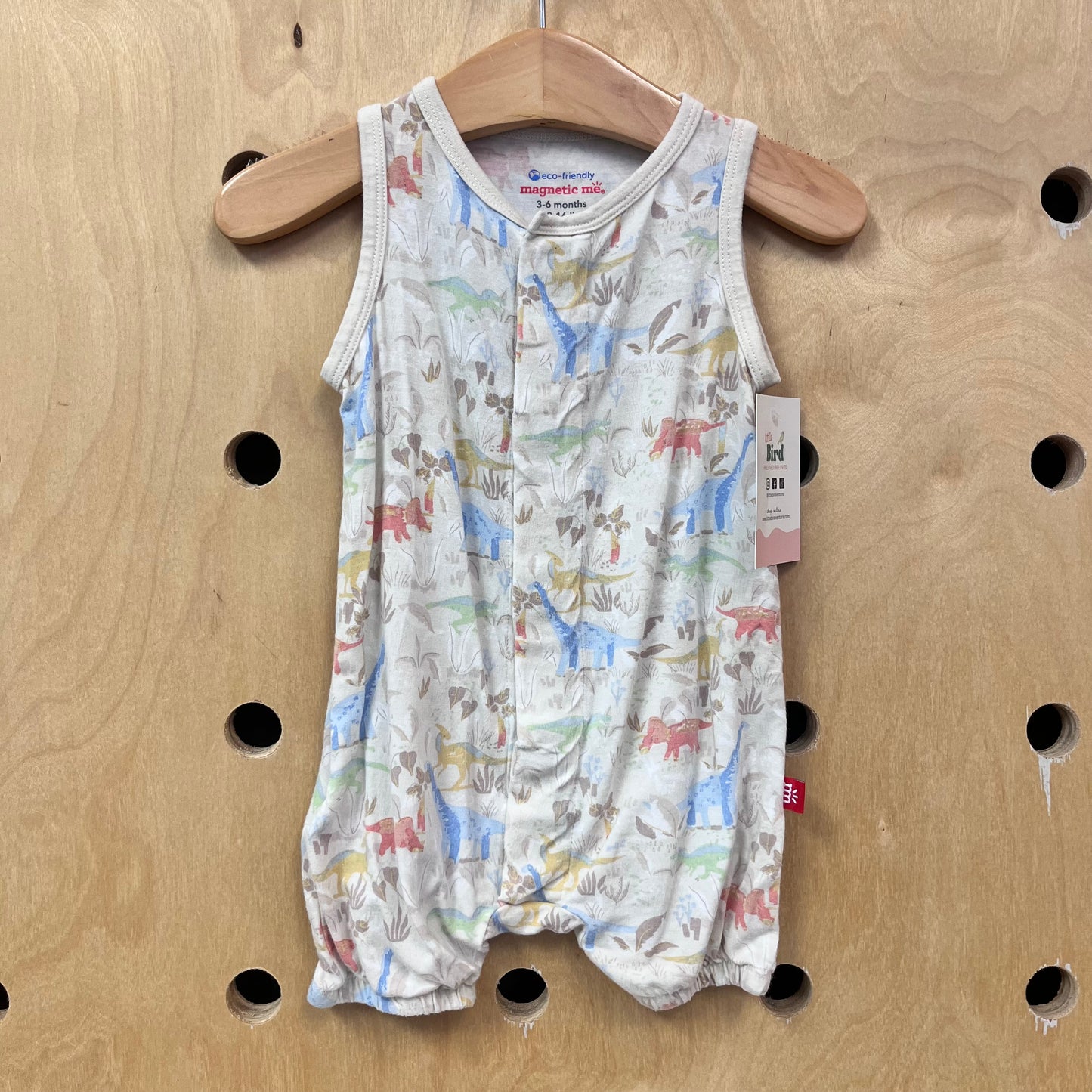 Magnetic Dinos Modal Romper