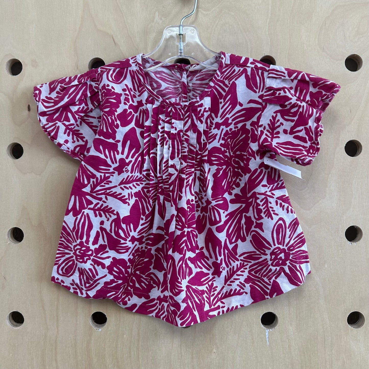 Pink Floral Top