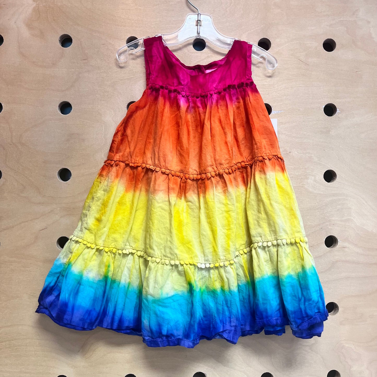 Multicolor Tie Dye Dress