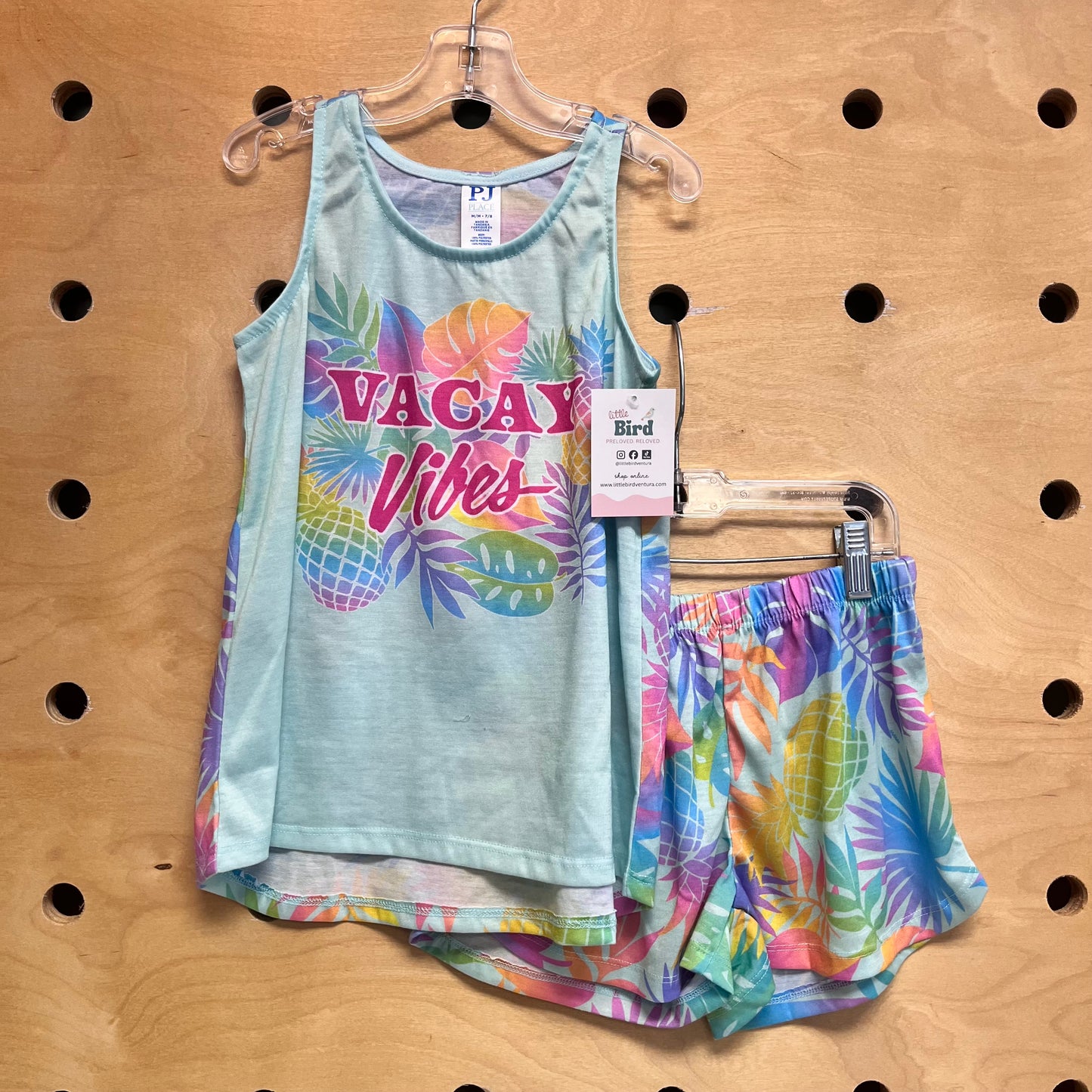 Aqua 'Vacay Vibes' Pajamas NEW!!