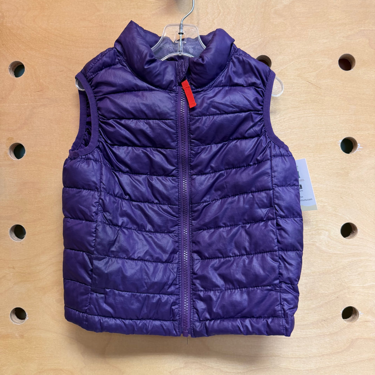 Purple Puffer Vest