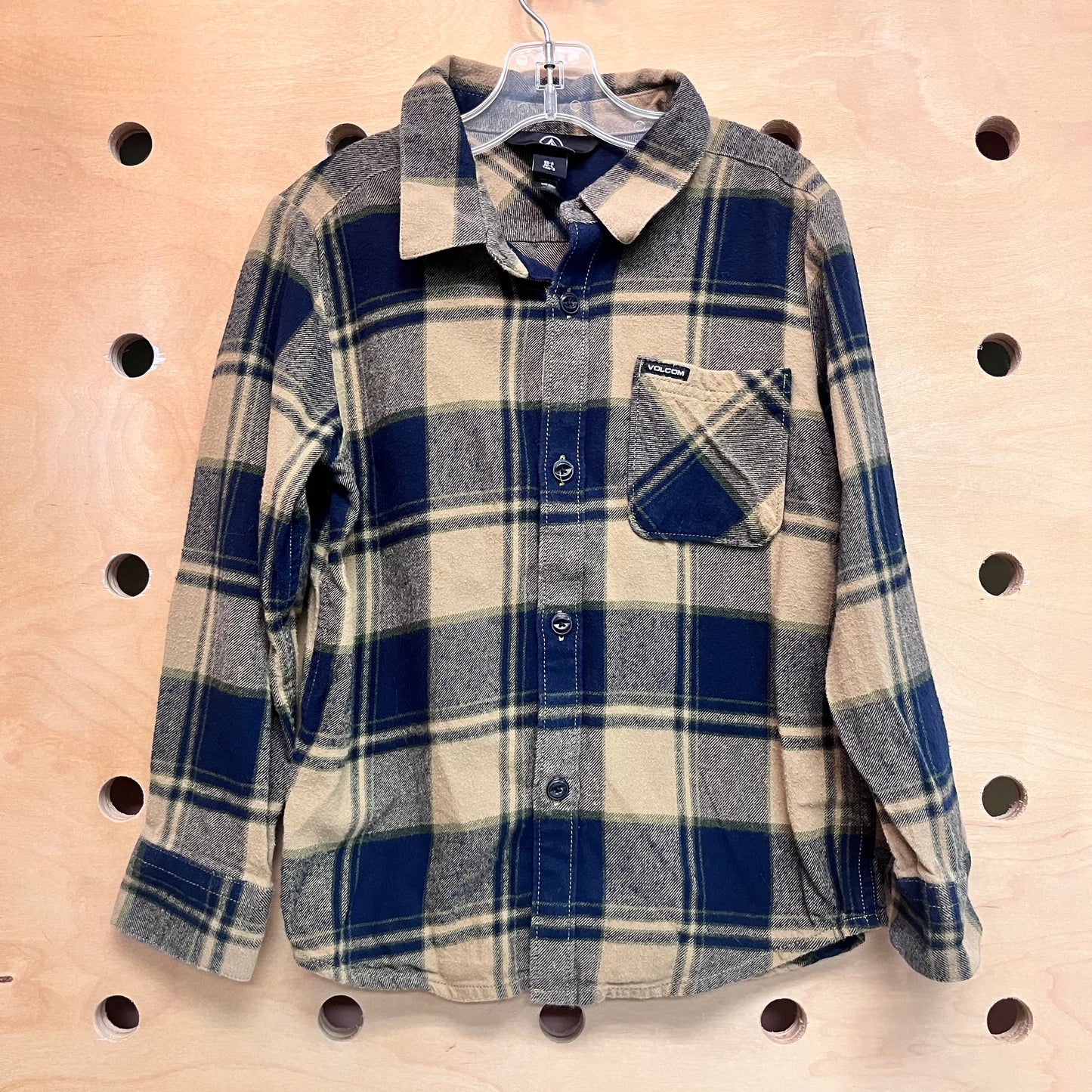 Tan Plaid Flannel