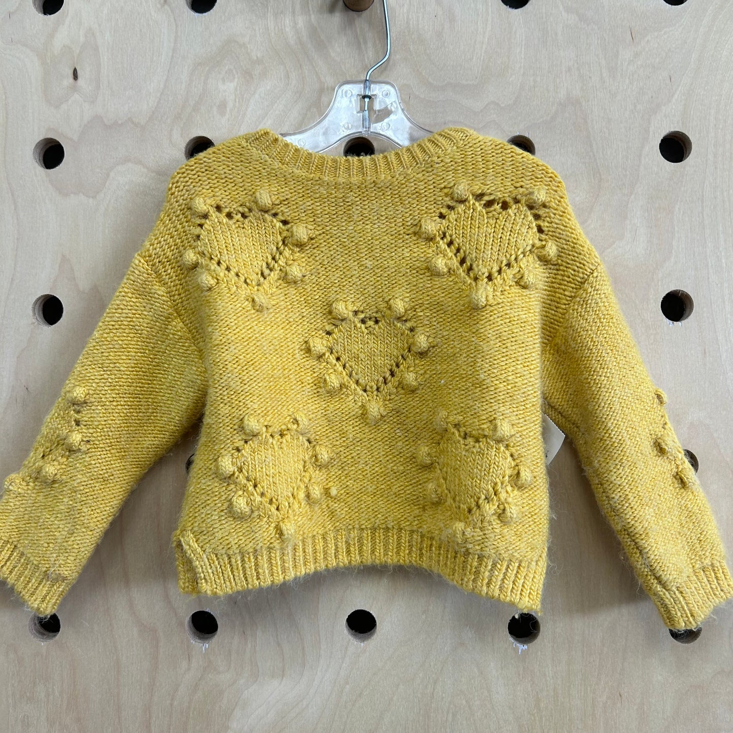 Yellow Knit Sweater