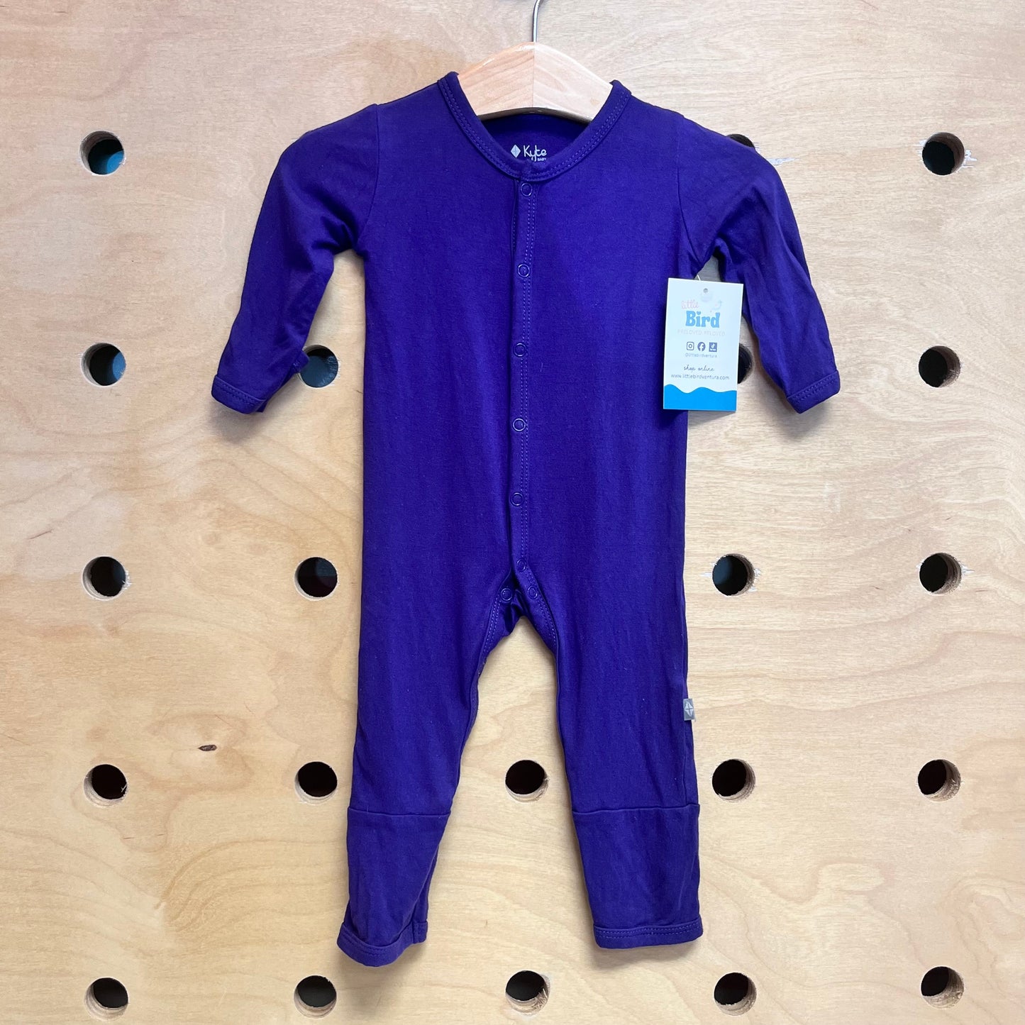 Violet Snap Bamboo Pajamas