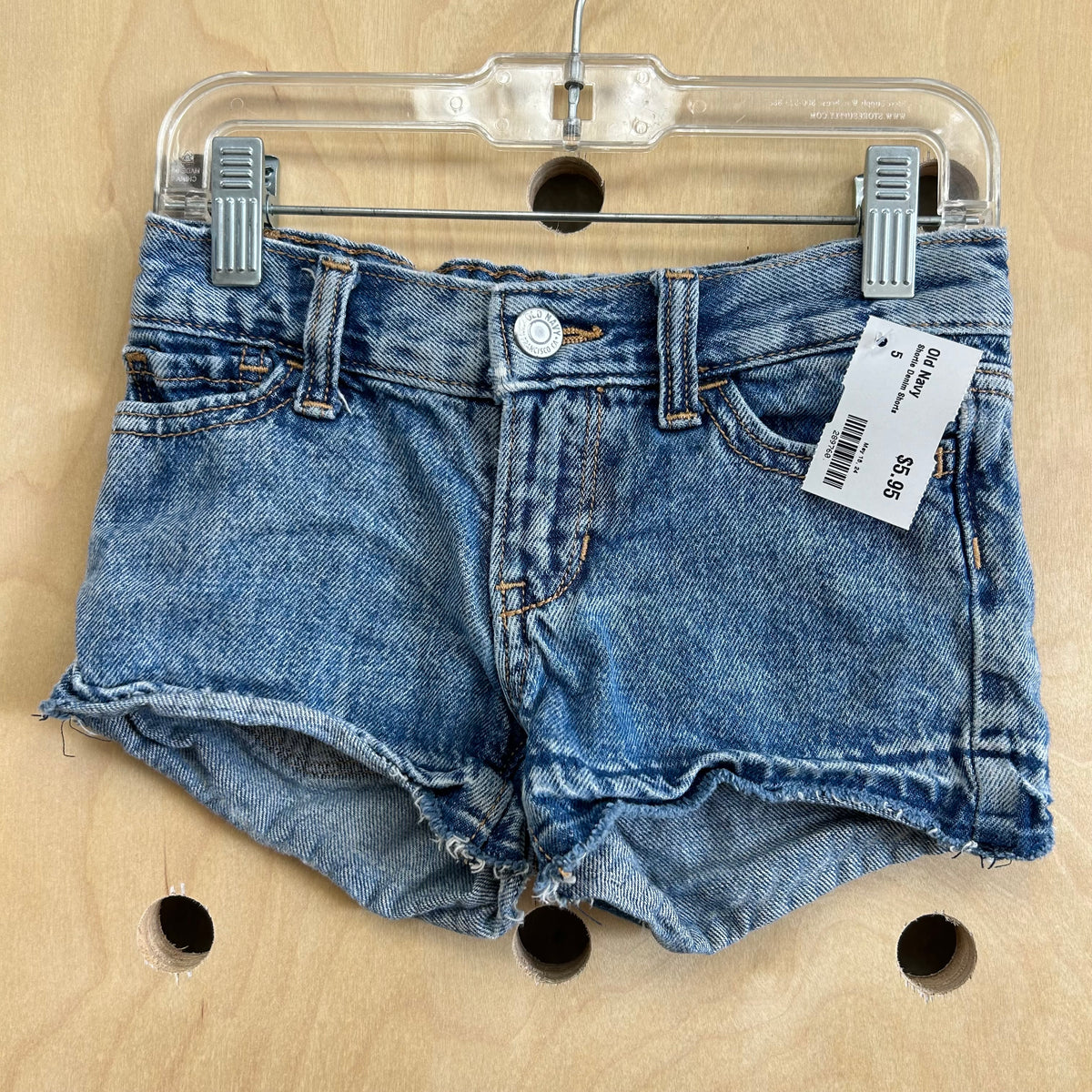 Shortie Denim Shorts