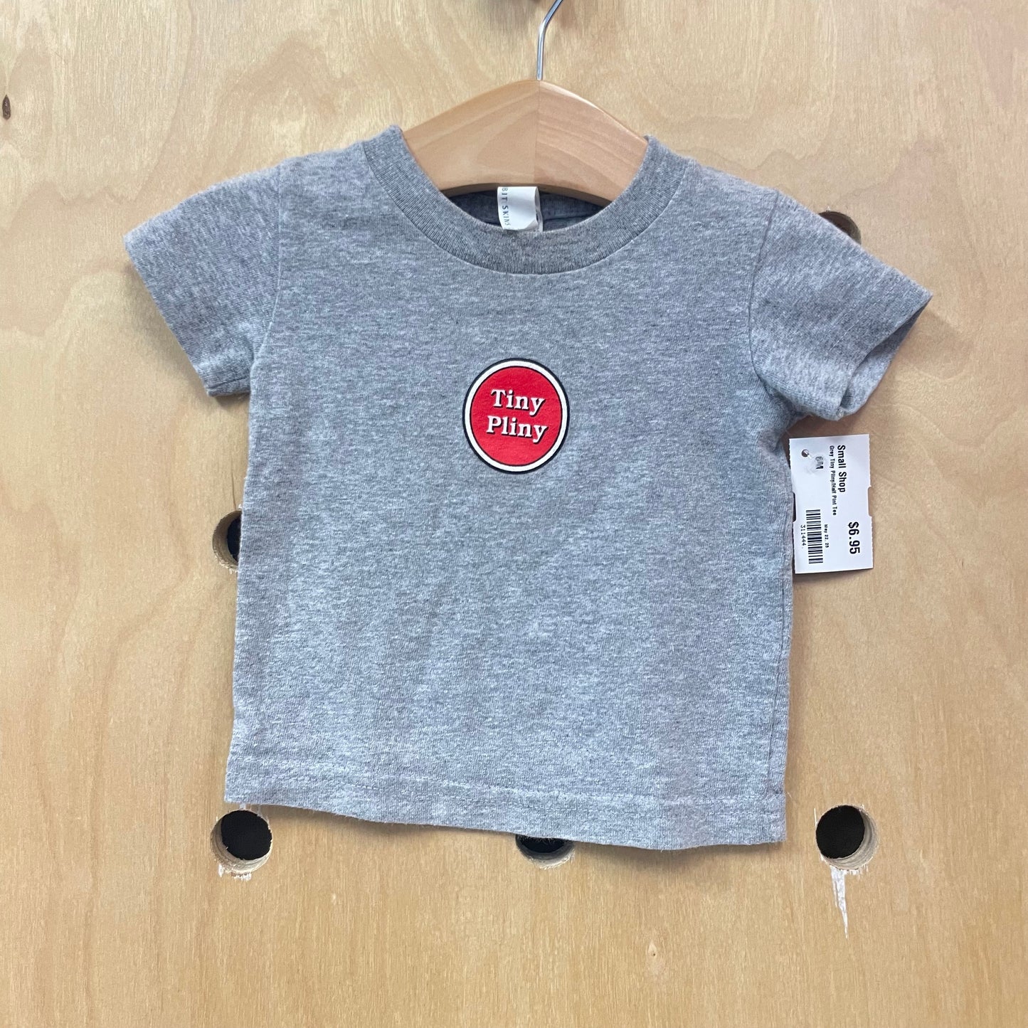 Grey Tiny Pliny/Half Pint Tee