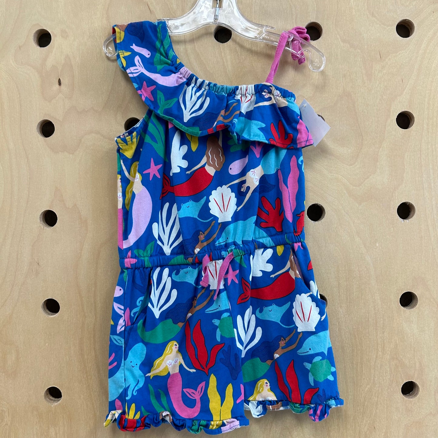 Blue Mermaid Romper