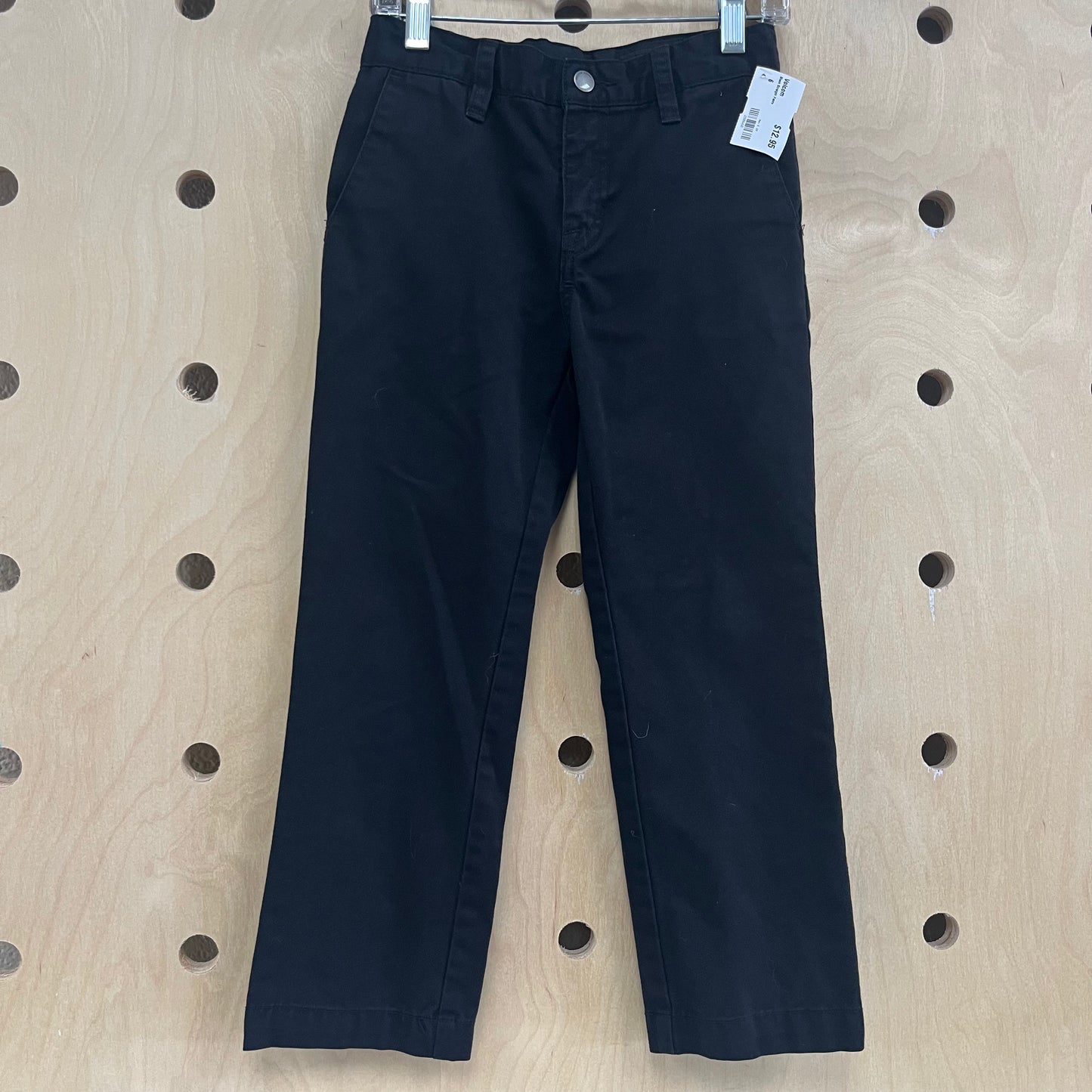Black Straight Pants