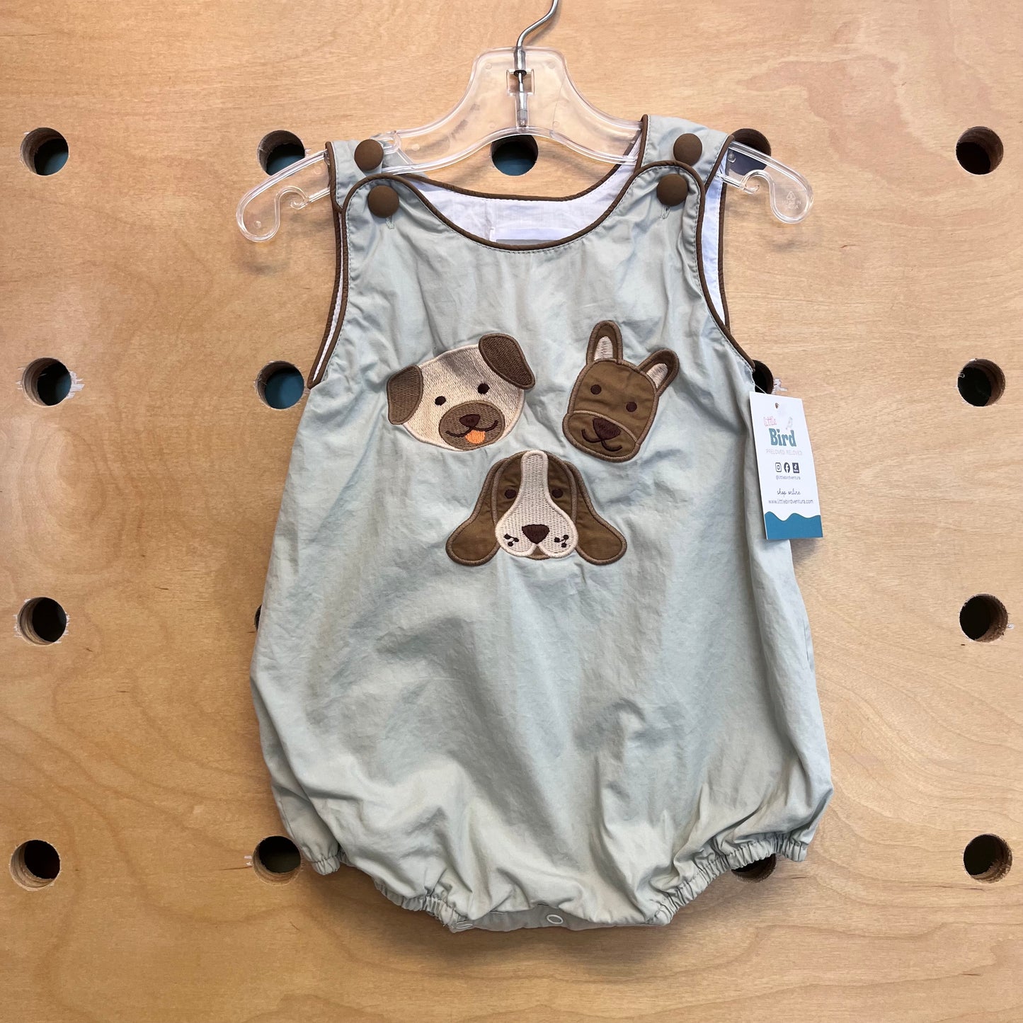 Puppy Patches Romper