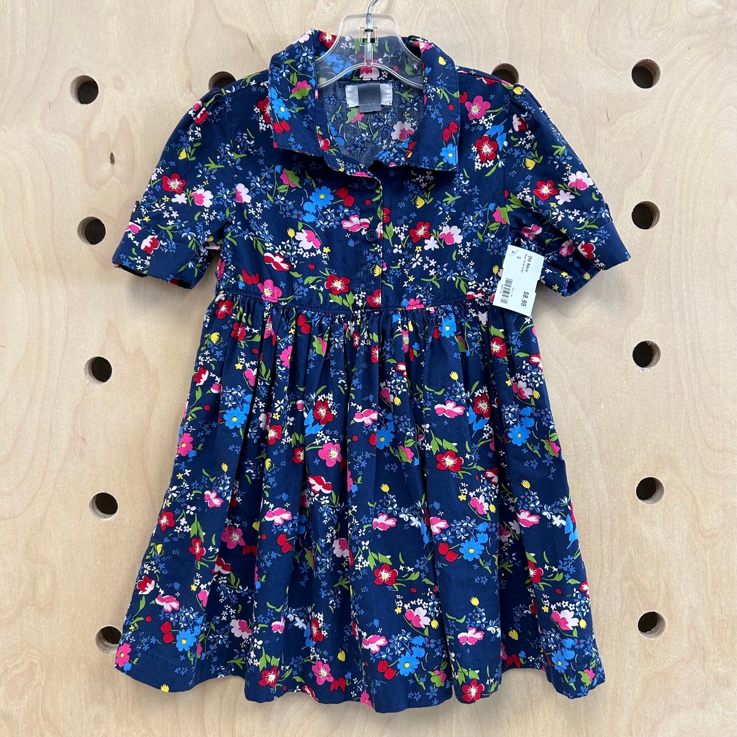 Blue Floral Dress