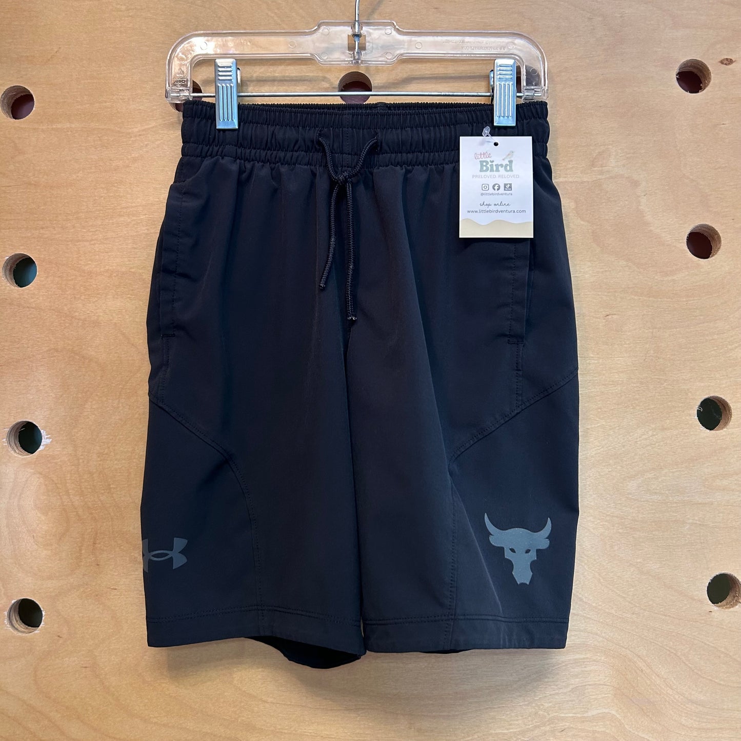 Black Loose Quick Dry Shorts