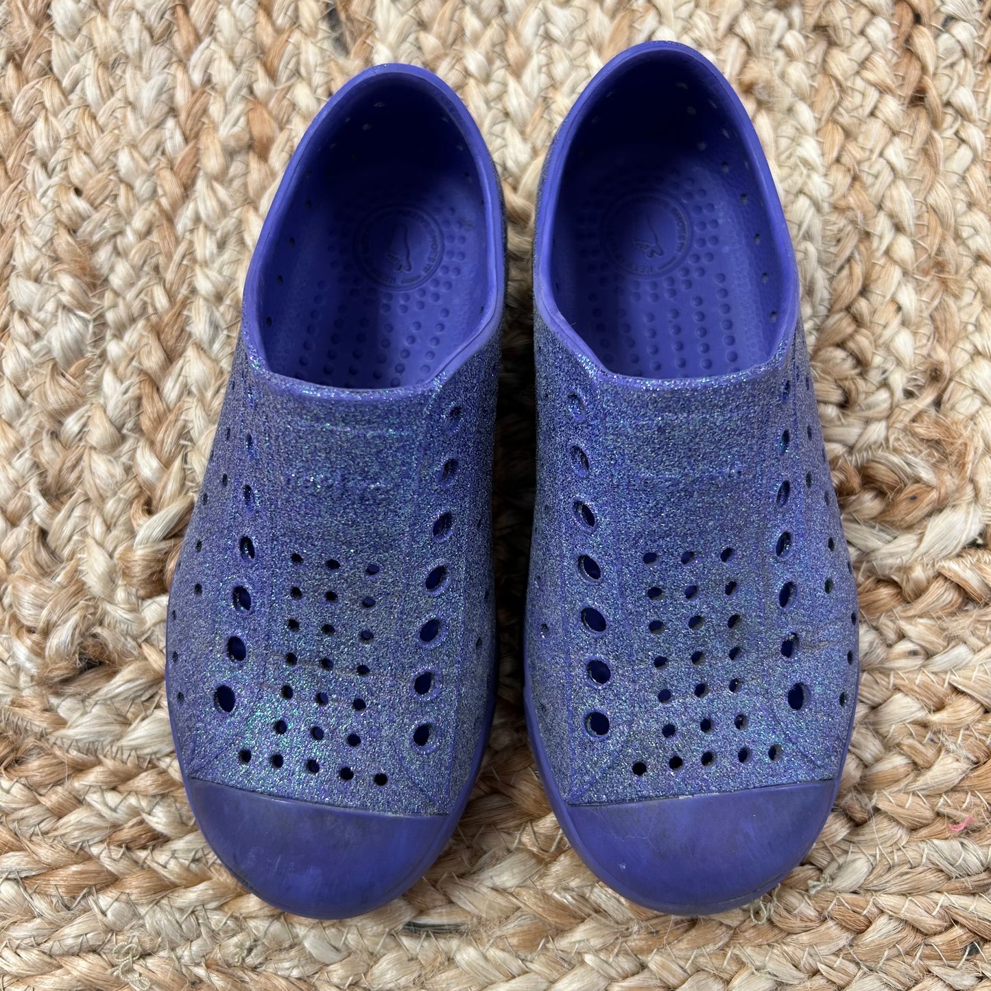 Purple Glitter Jeffersons