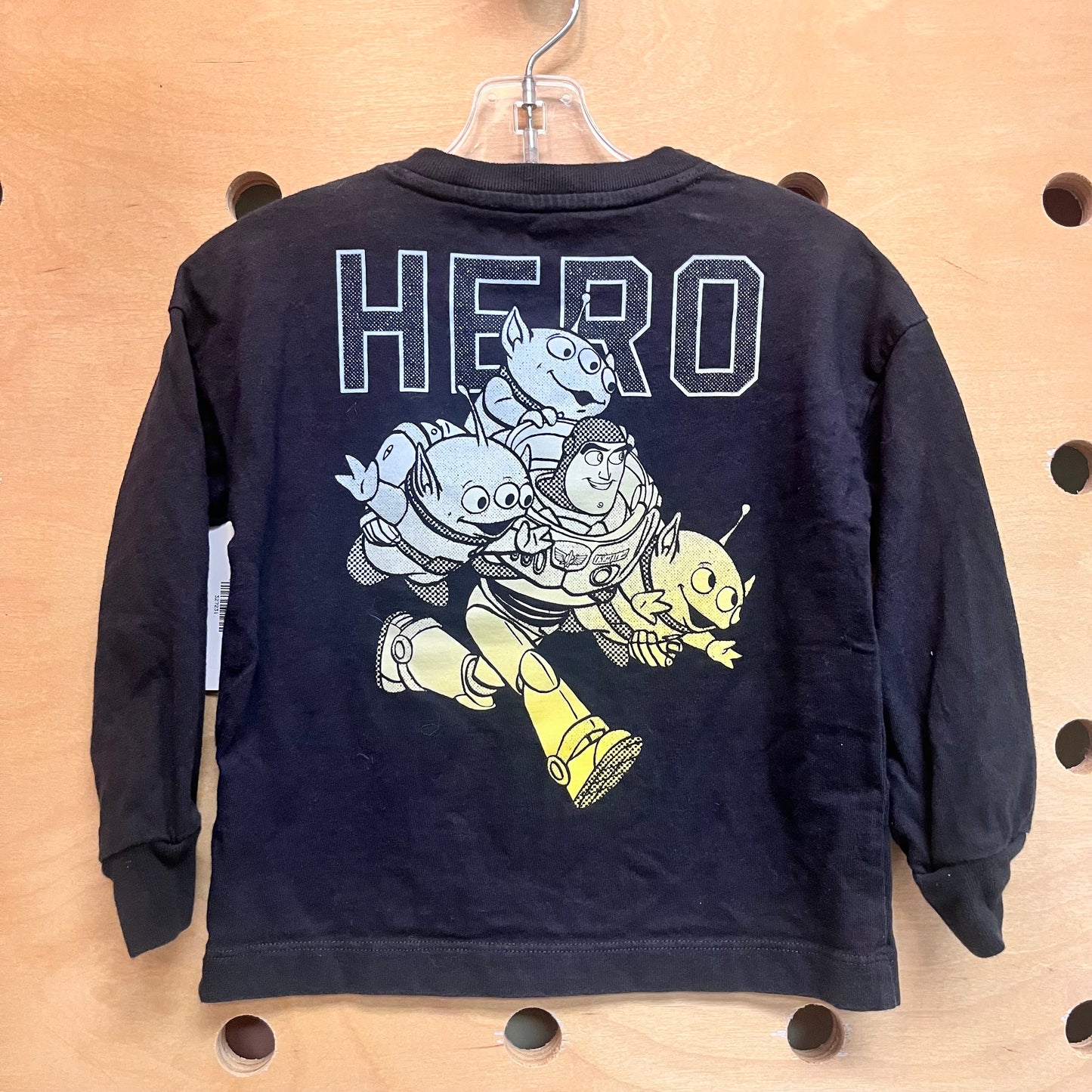 Black Buzz Lightyear Long Sleeve