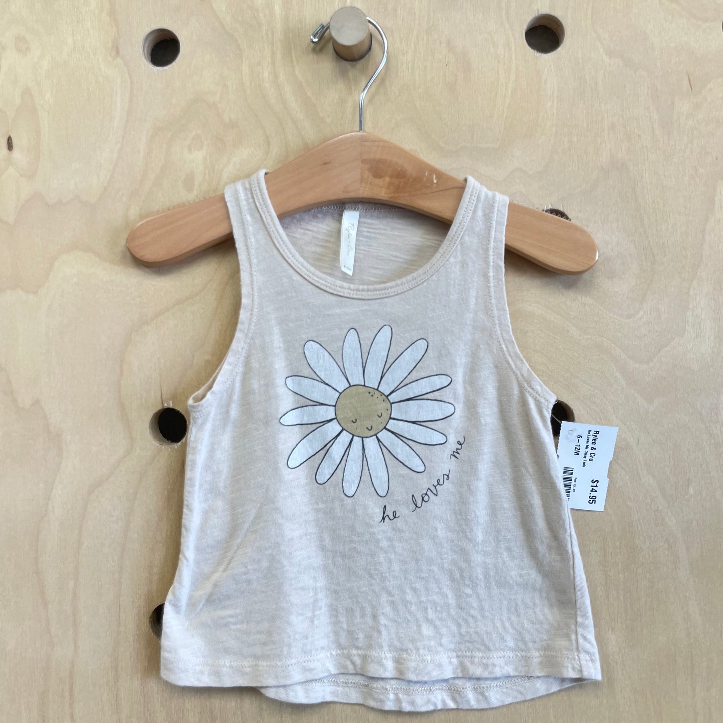 He Loves Me Daisy Tank