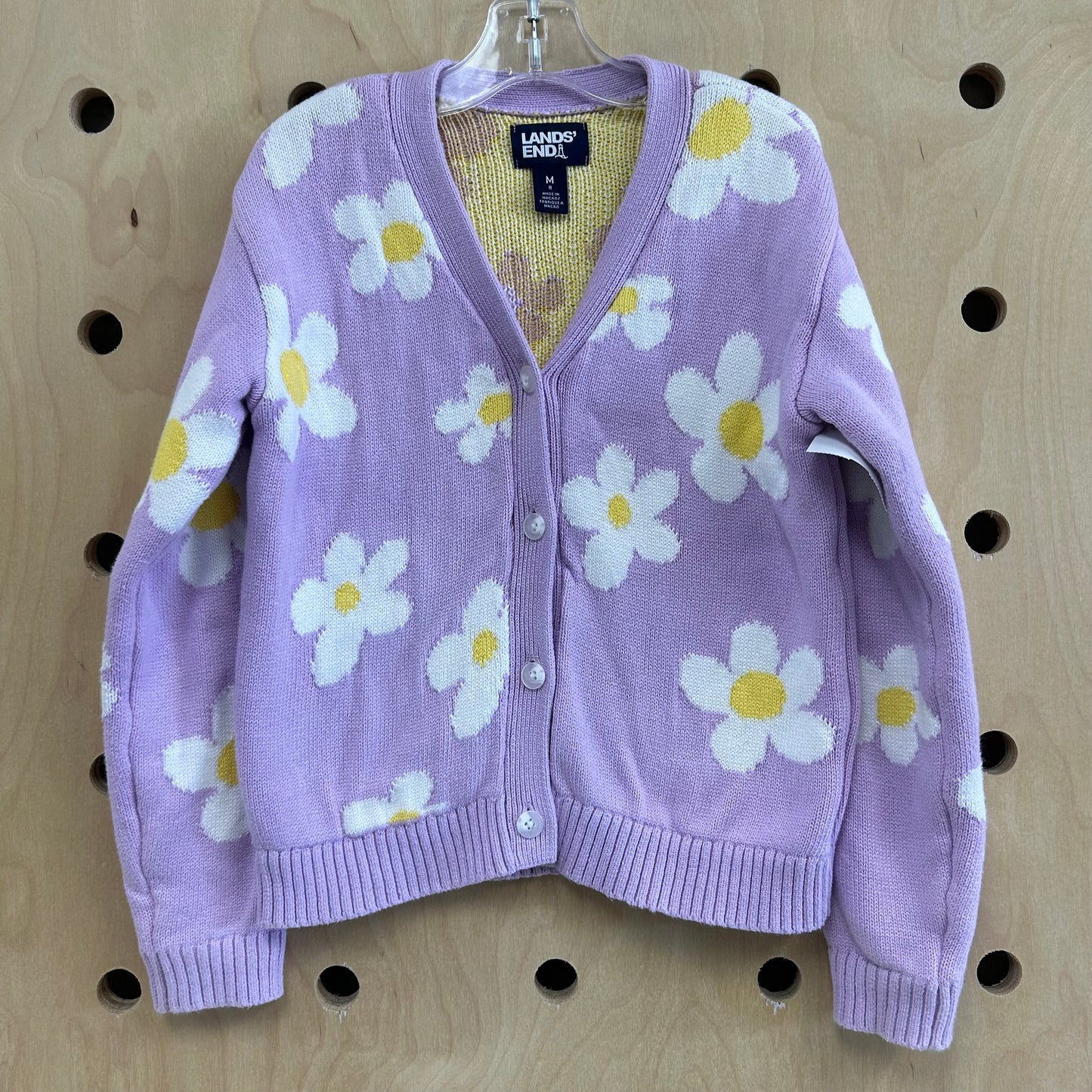 Lavender Daisy Cardigan