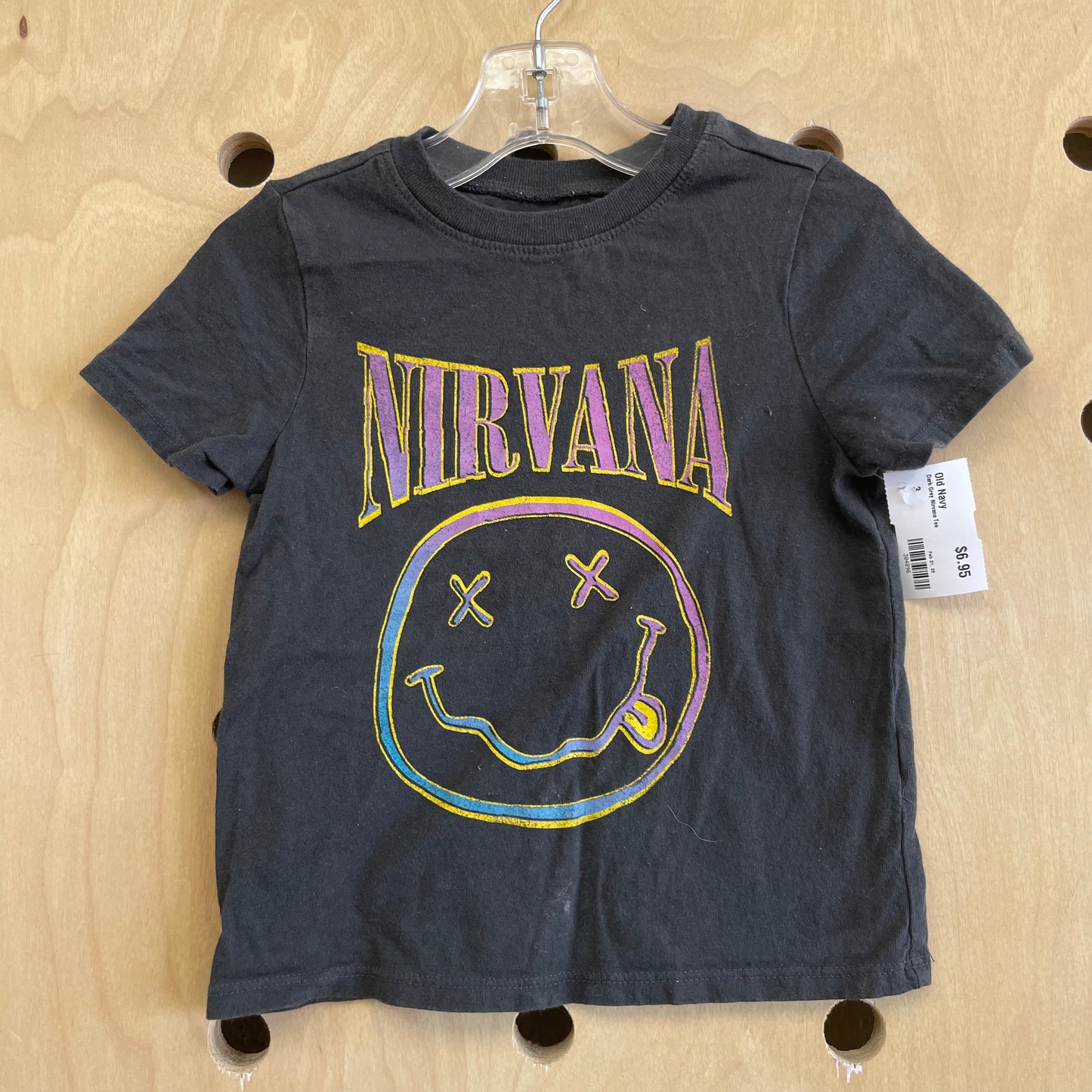Dark Grey Nirvana Tee