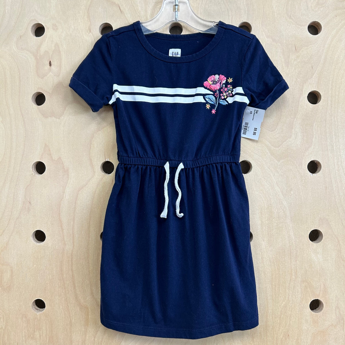 Blue Hibiscus Dress