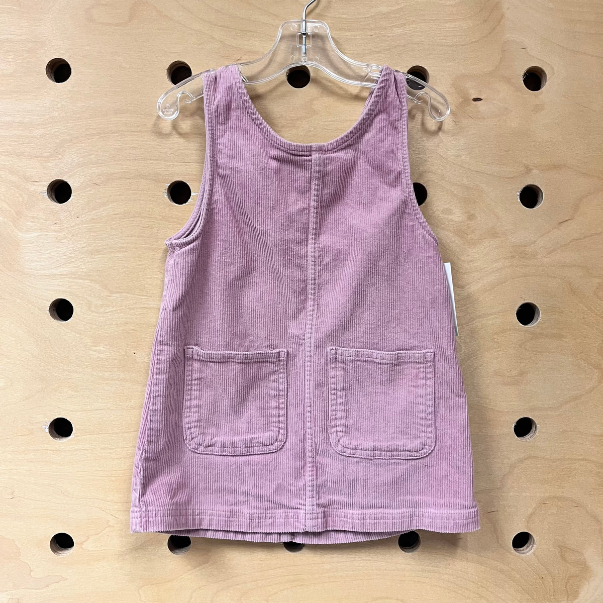 Pink Velour Ribbed Jumper
