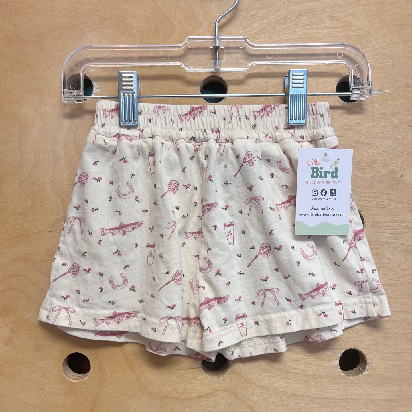Pink Bows/Horse Shoes Shorts