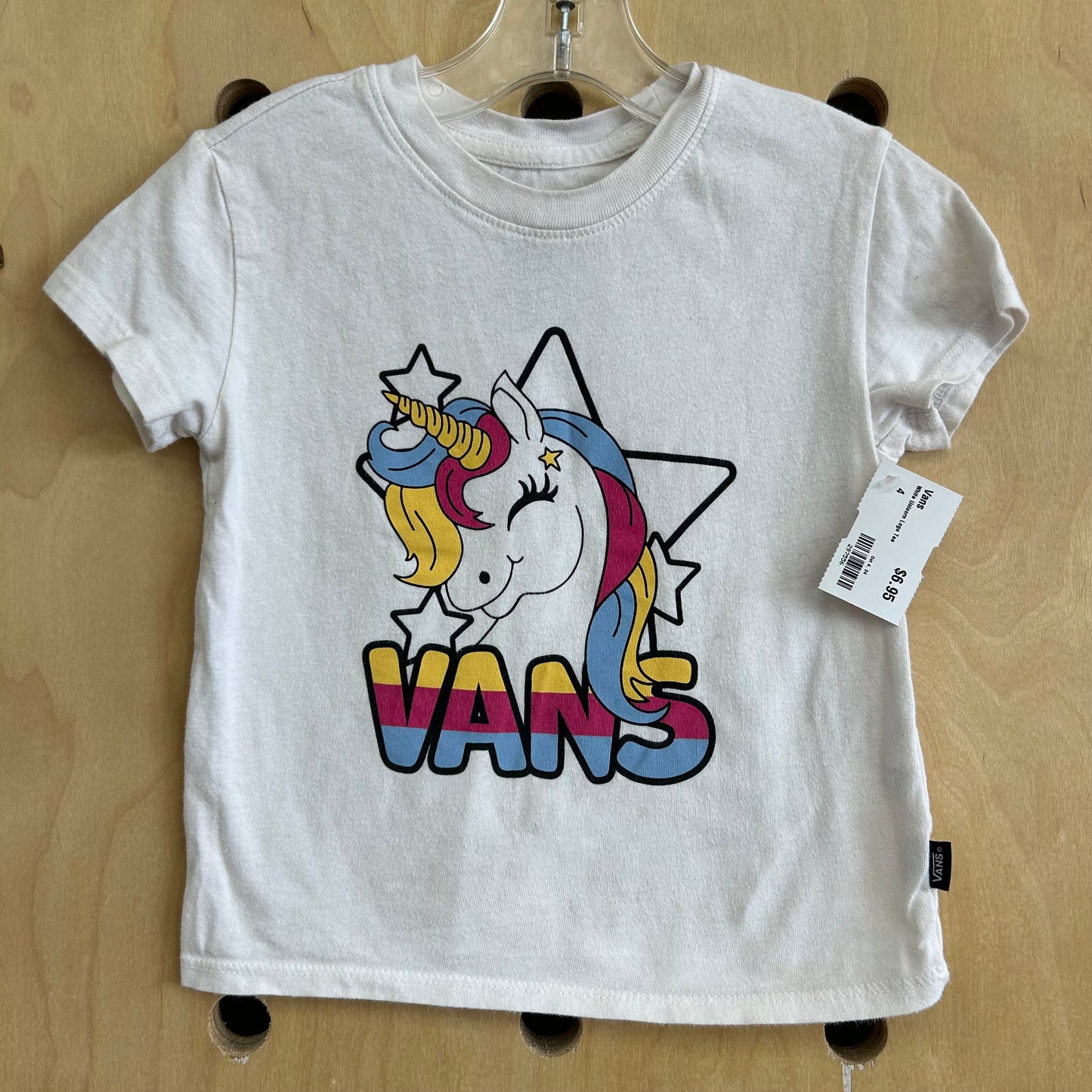 White Unicorn Logo Tee