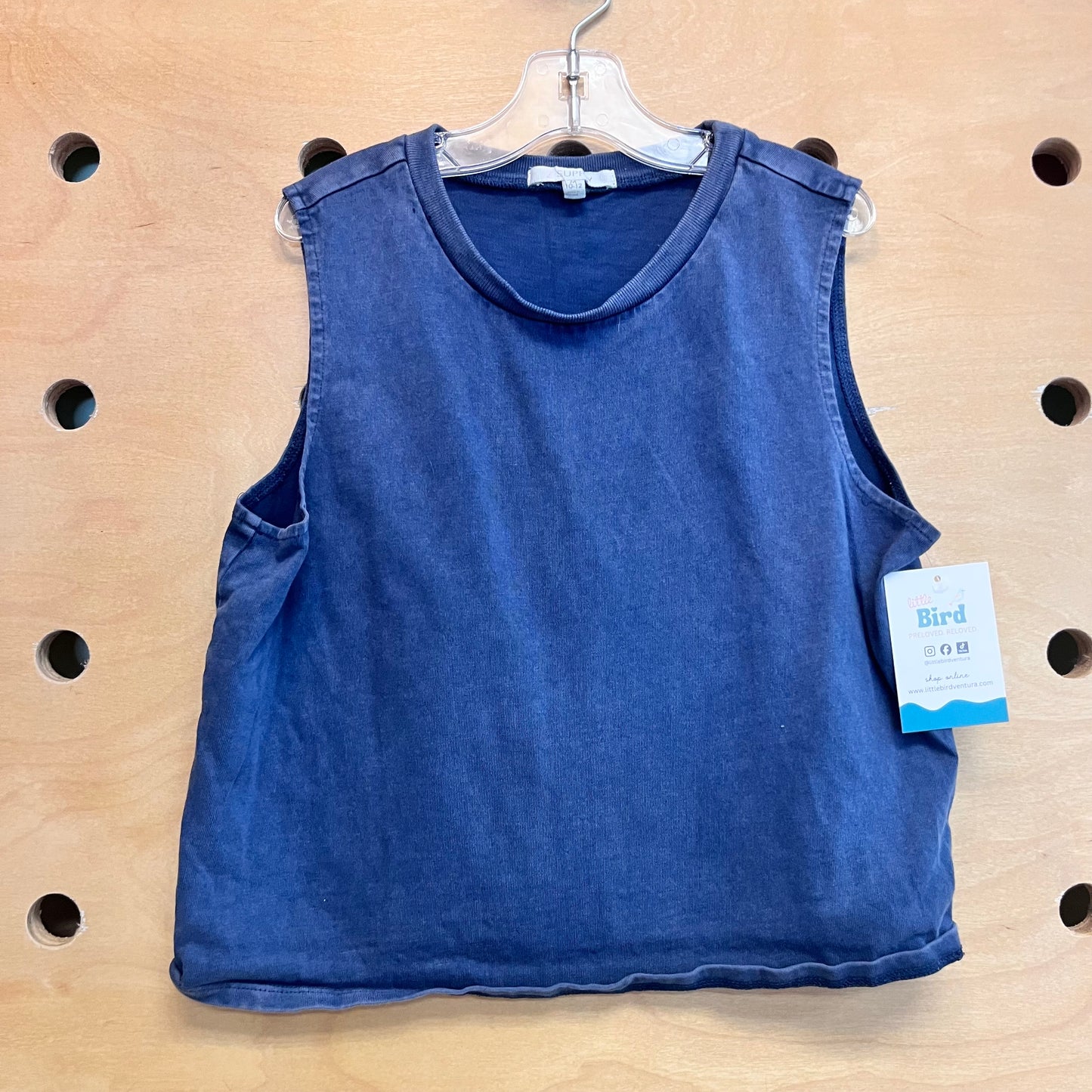 Blue Muscle Tank