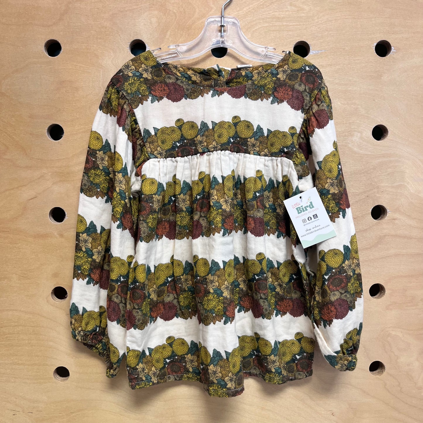 Organic Yellow/Brown Sunflowers LS