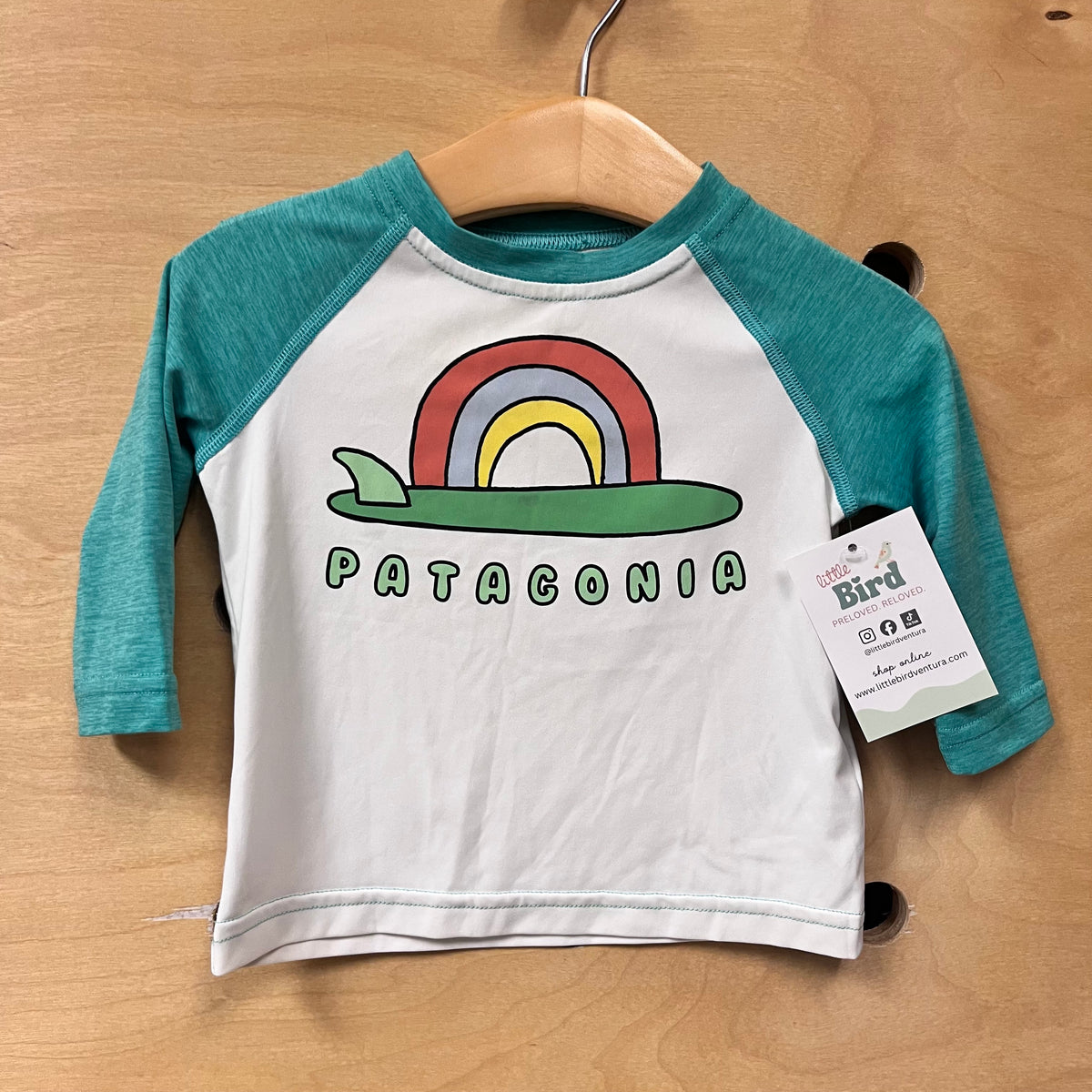 Teal Surf Capiliene Cool Daily Tee