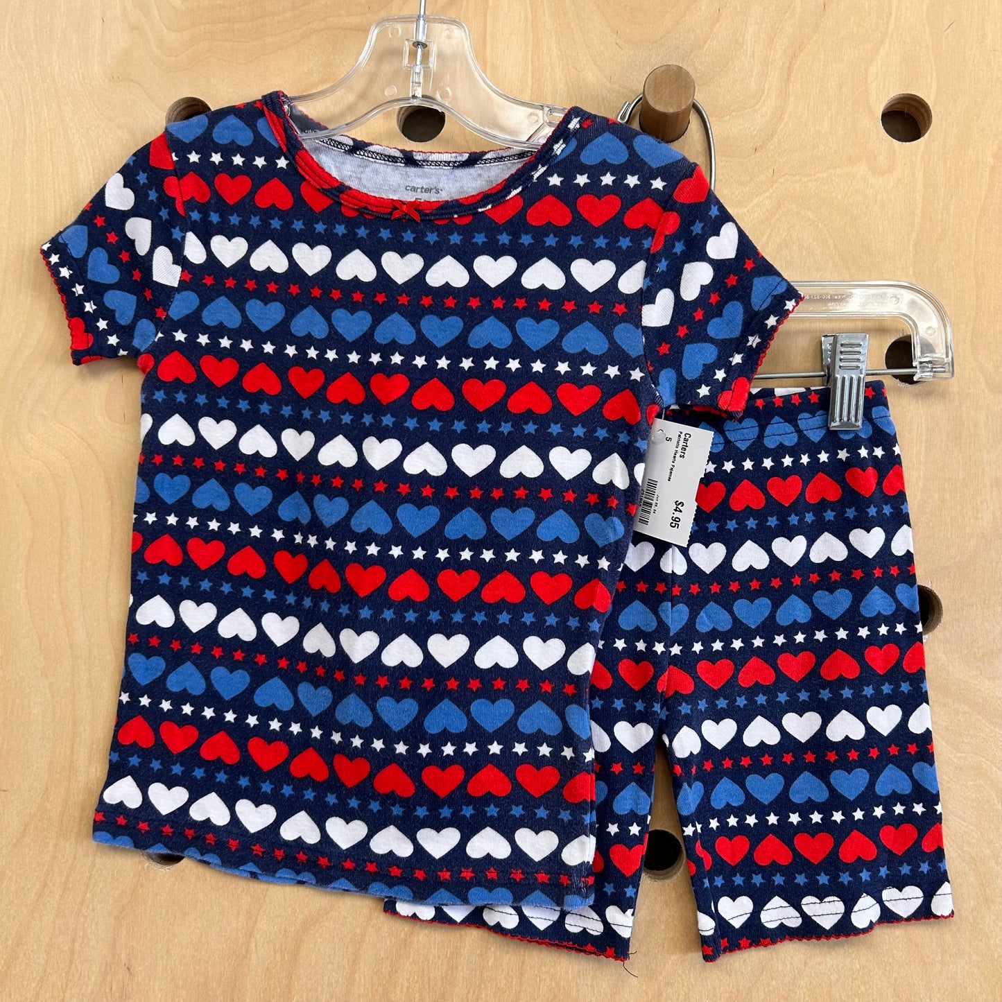 Patriotic Hearts Pajamas