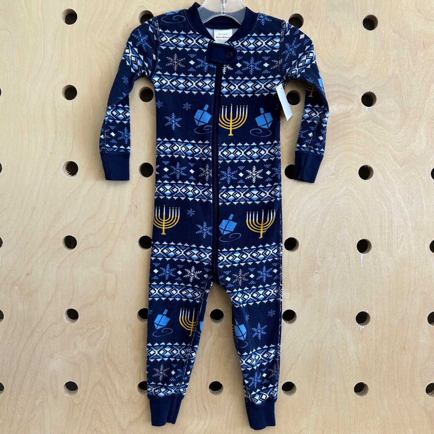 Dreidel & Menorah Zippy