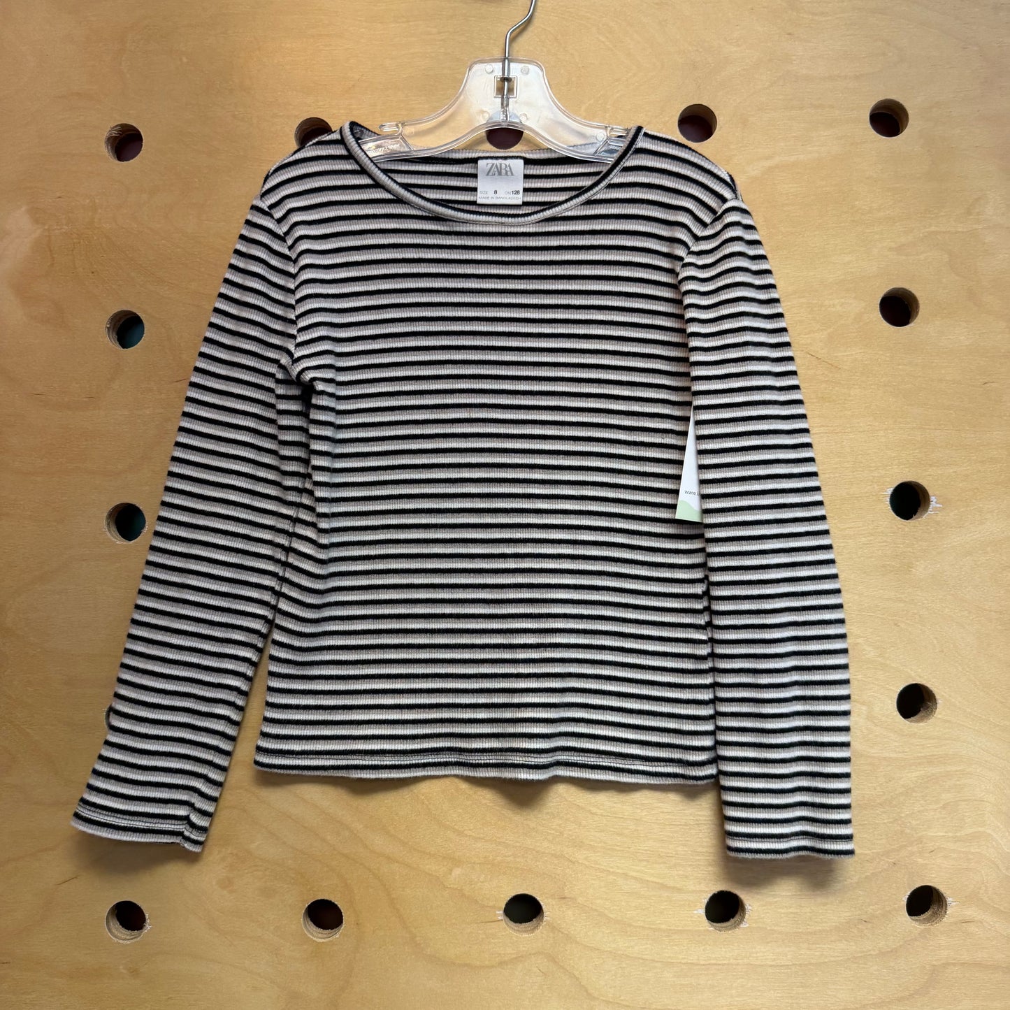 Black/Tan Striped LS