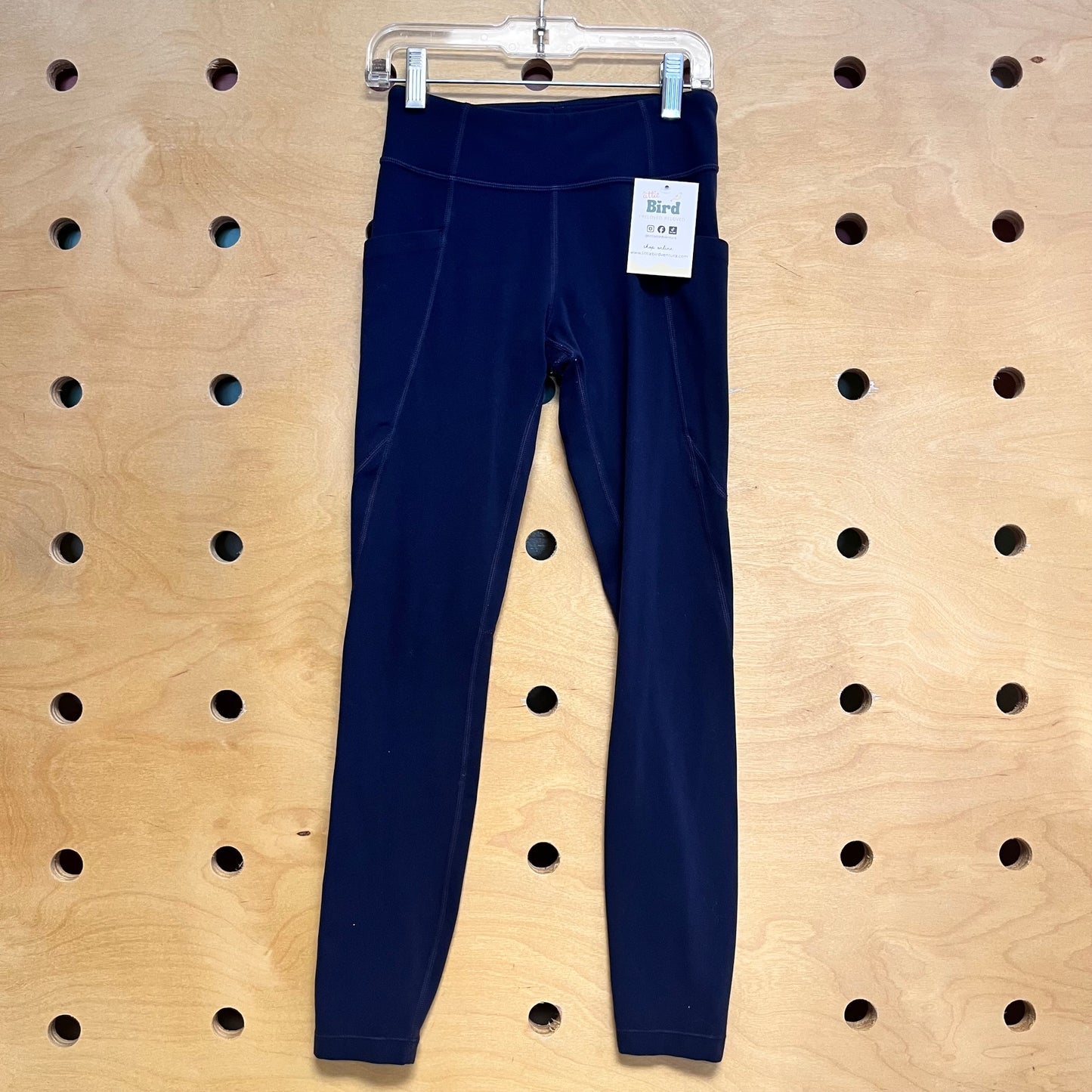Navy Athletic Leggings