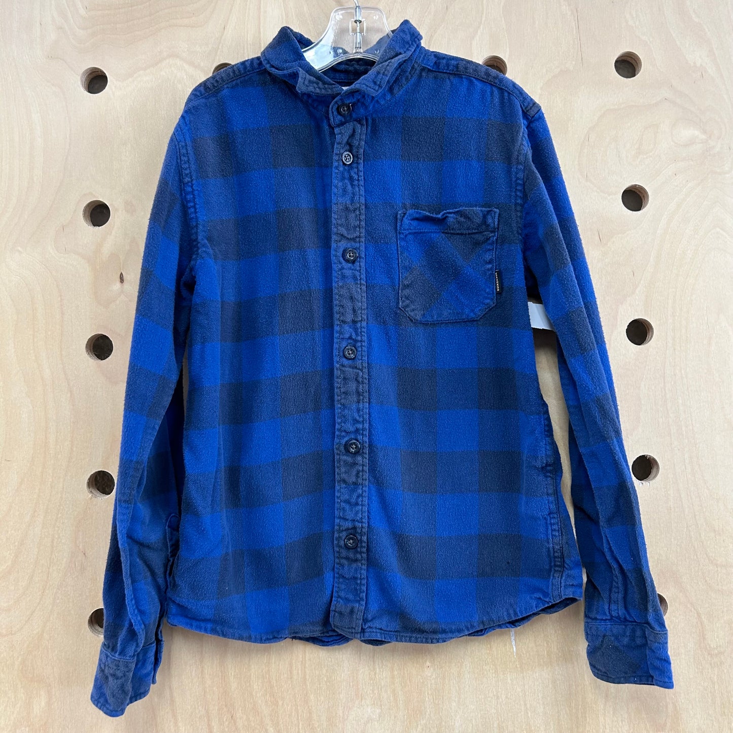 Blue Plaid Modern Fit Flannel