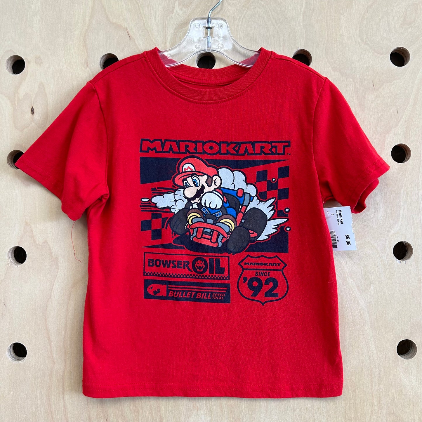 Red Mario Kart Tee