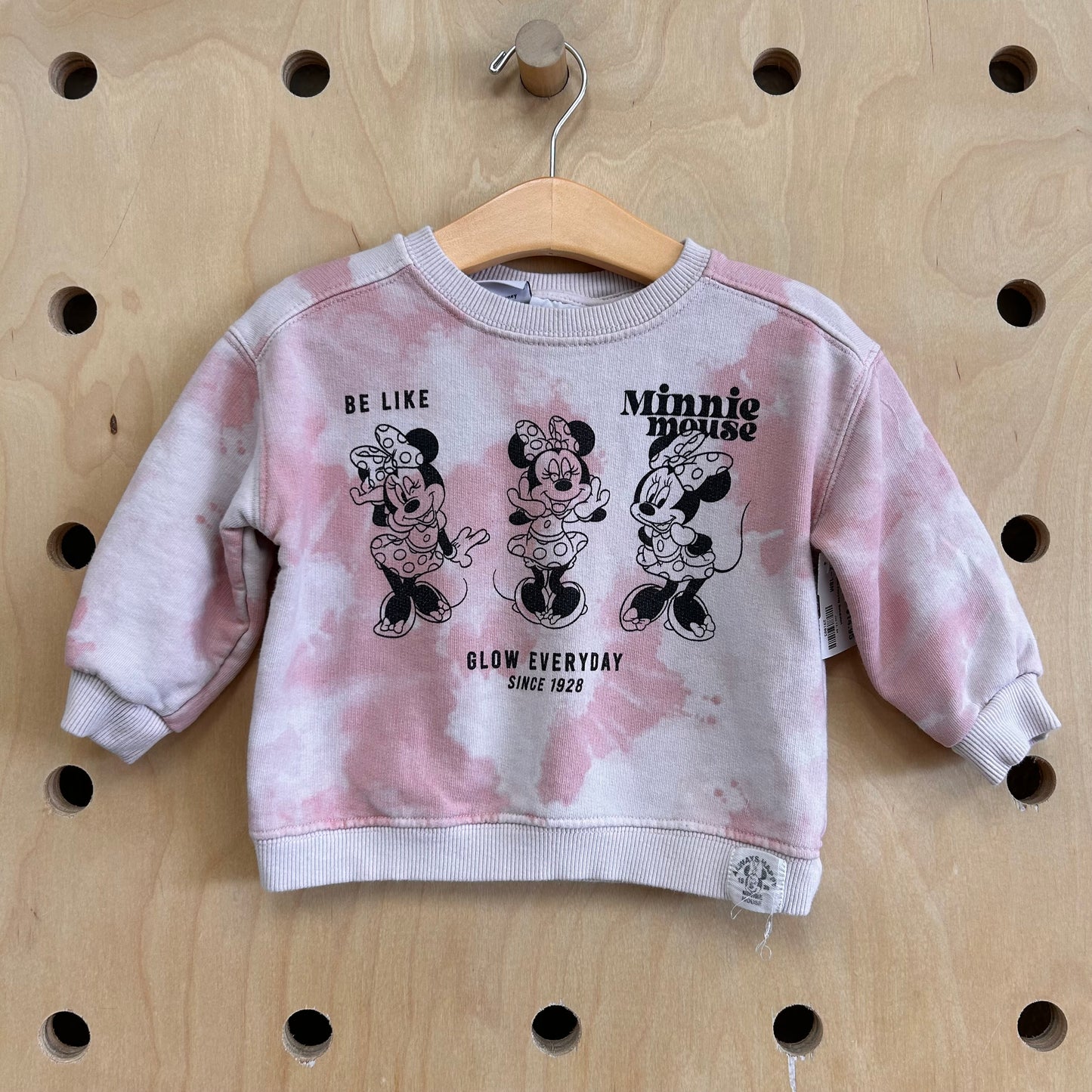 Pink Minnie Glow Everyday Sweatshirt